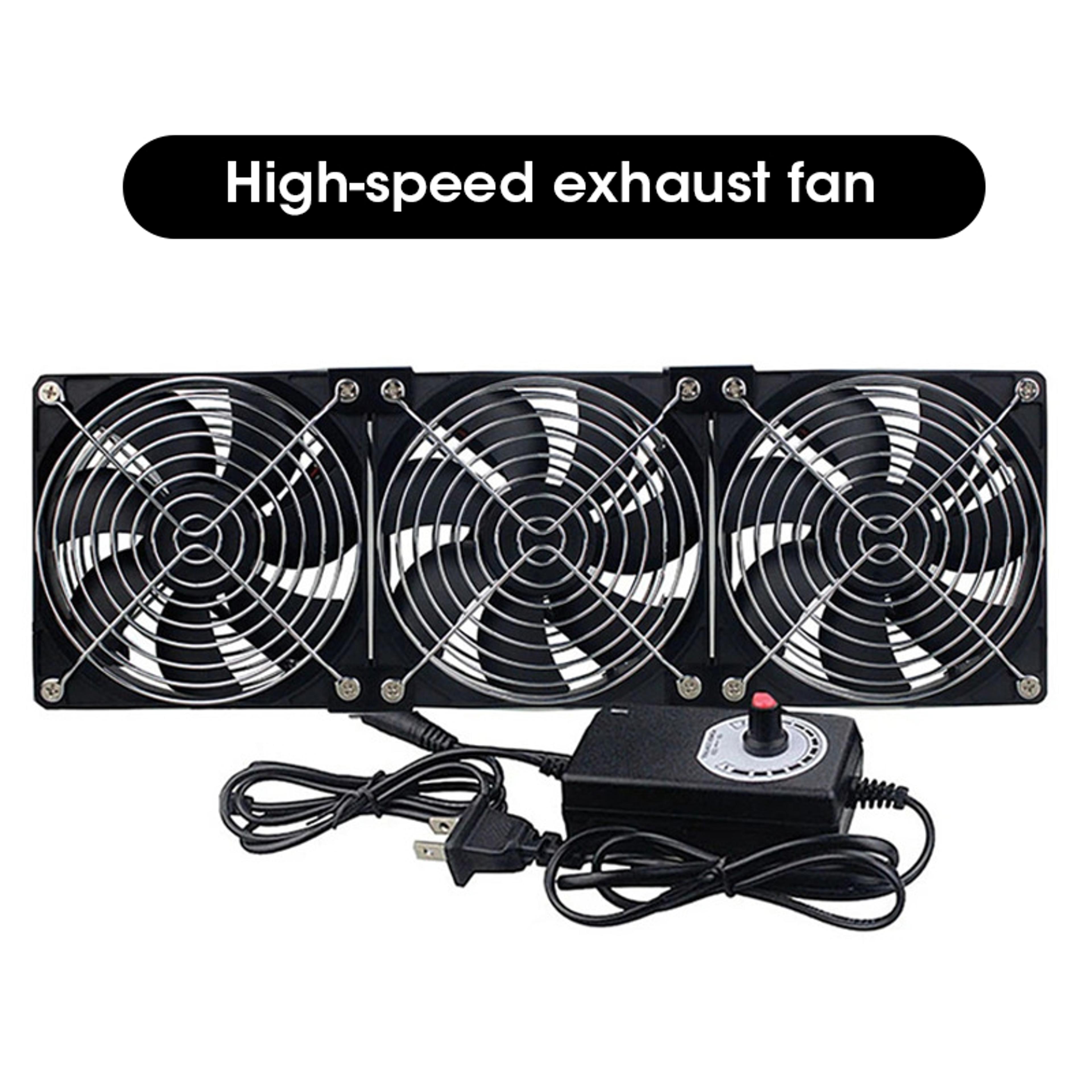 High Power Industrial Exhaust Fan With Remote Control For Workshop And Garage Ventilation 1