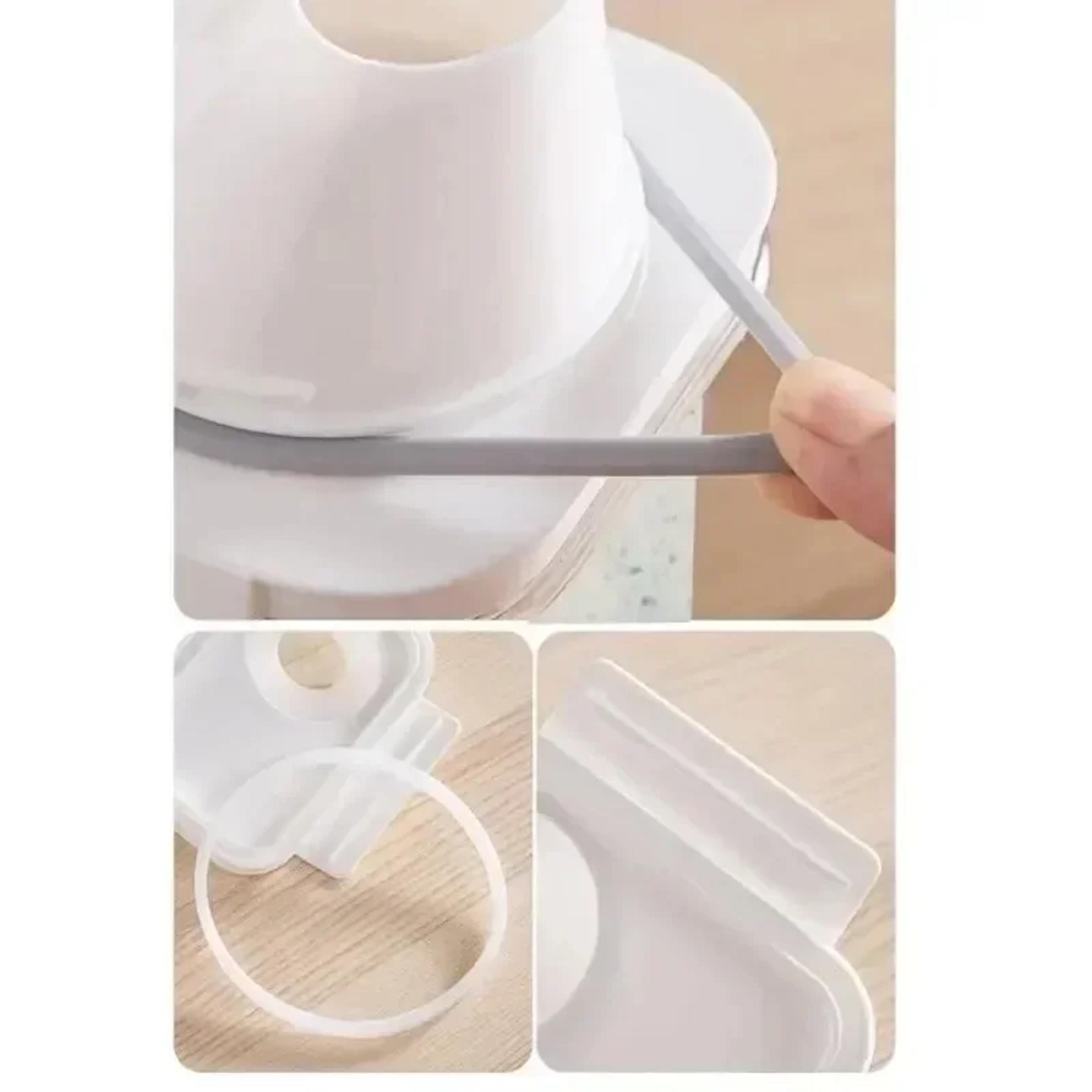 Airtight Laundry Detergent Storage Box Clear Washing Powder Dispenser Container 4