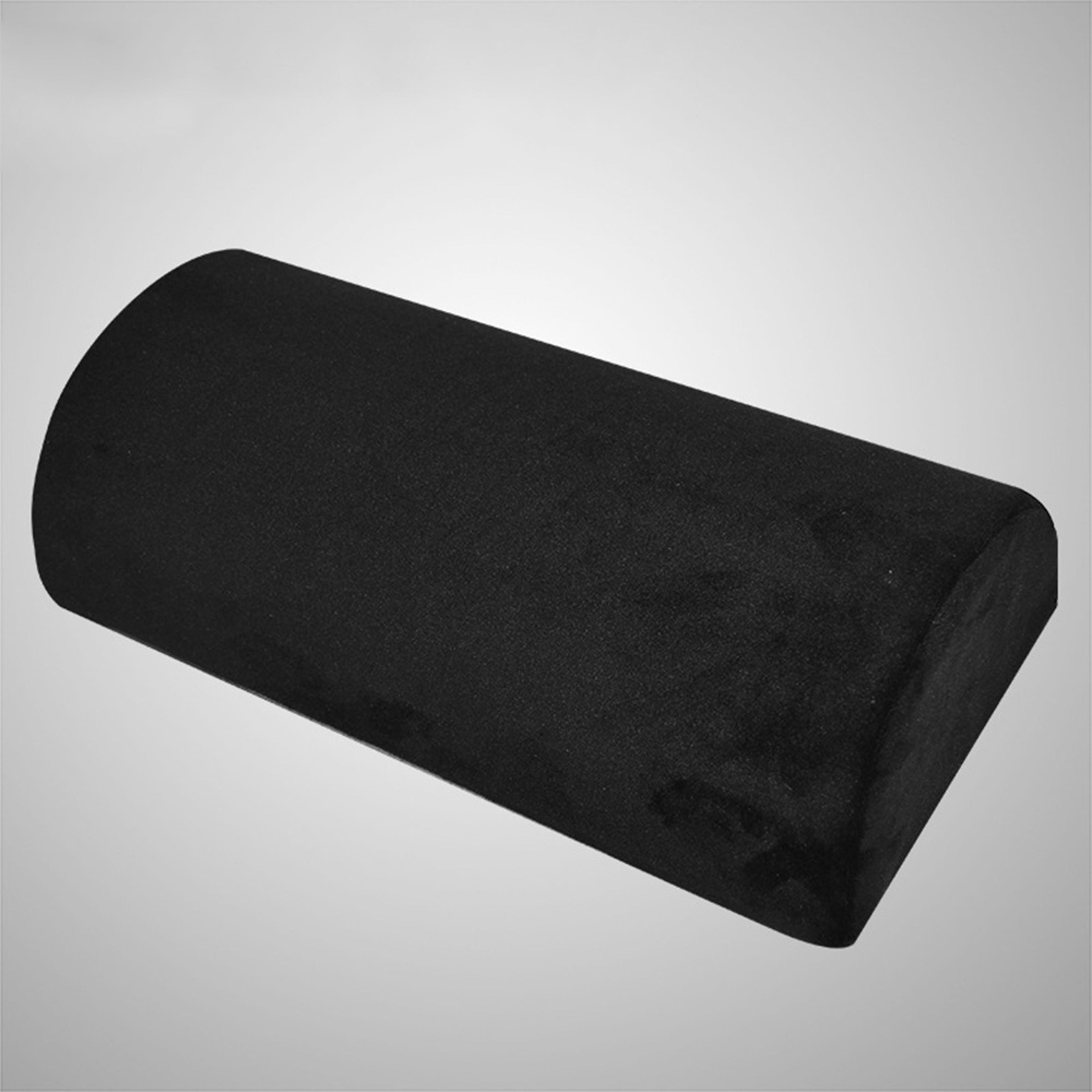 Half Moon Memory Foam Bolster Pillow For Knee Leg And Lumbar Support 7