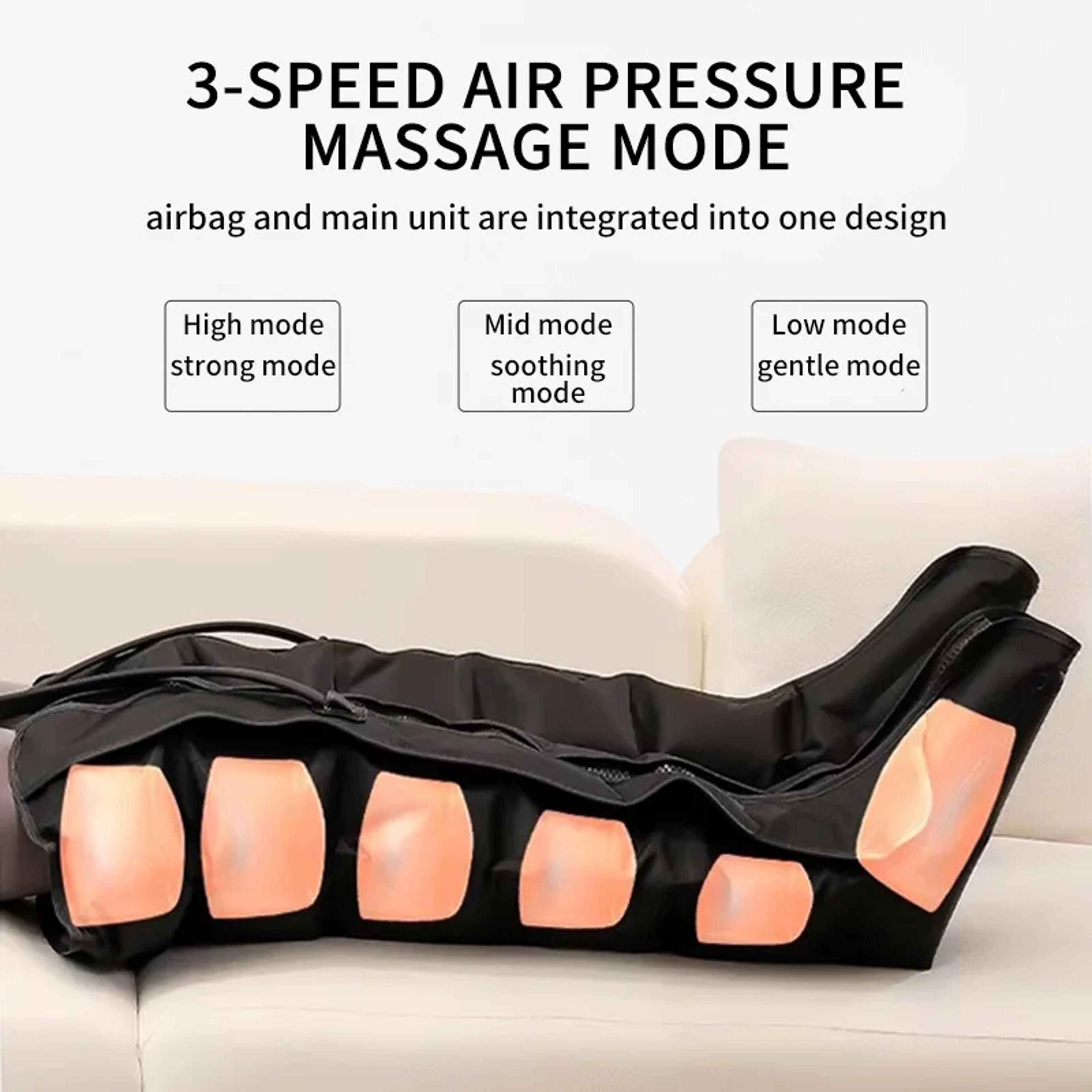 Air Compression Leg Massager Boots Calf And Foot Massager For Deep Relaxation 3