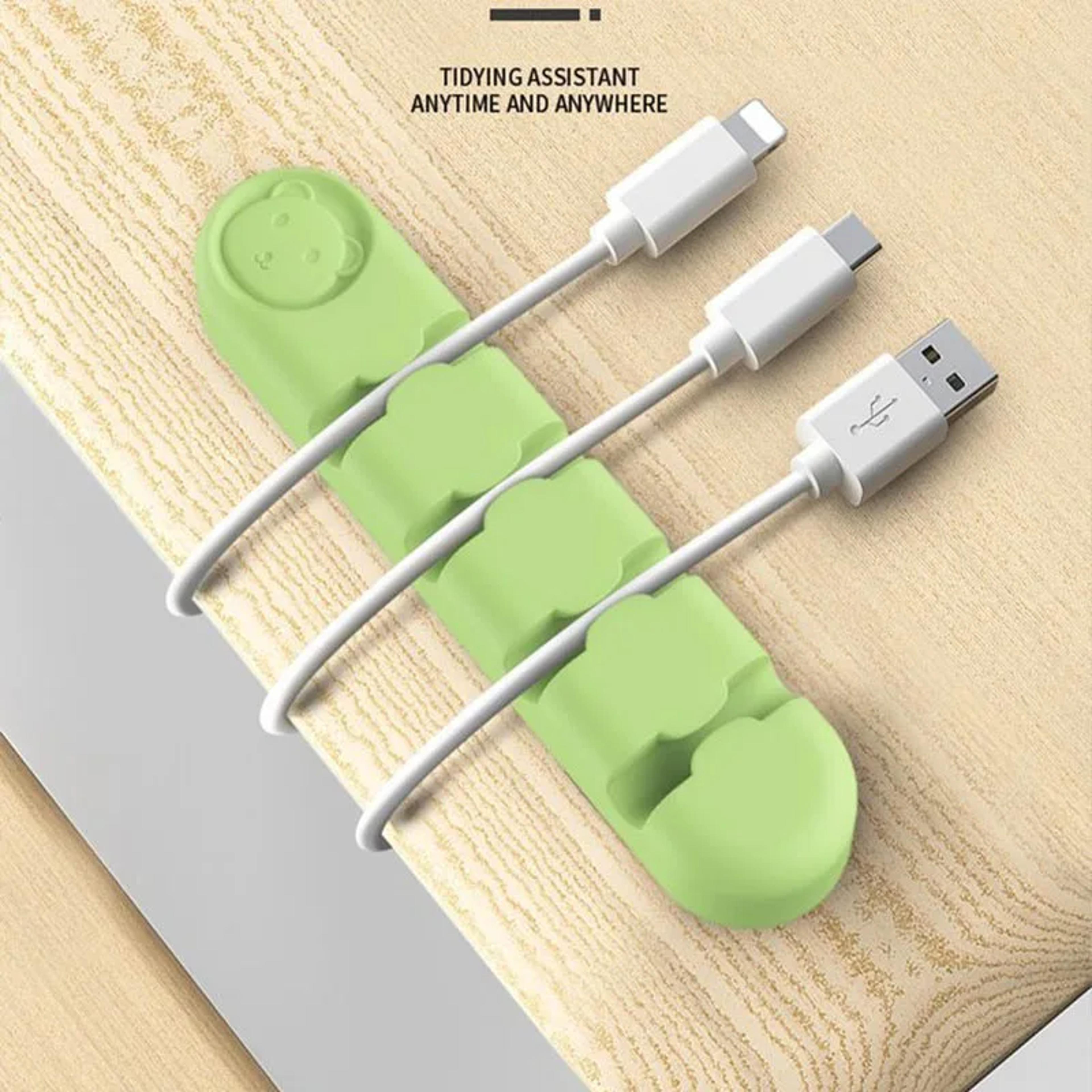Cute Desk Cable Holder Cord Organizer For Charging Wires And Tidy Workspaces 5
