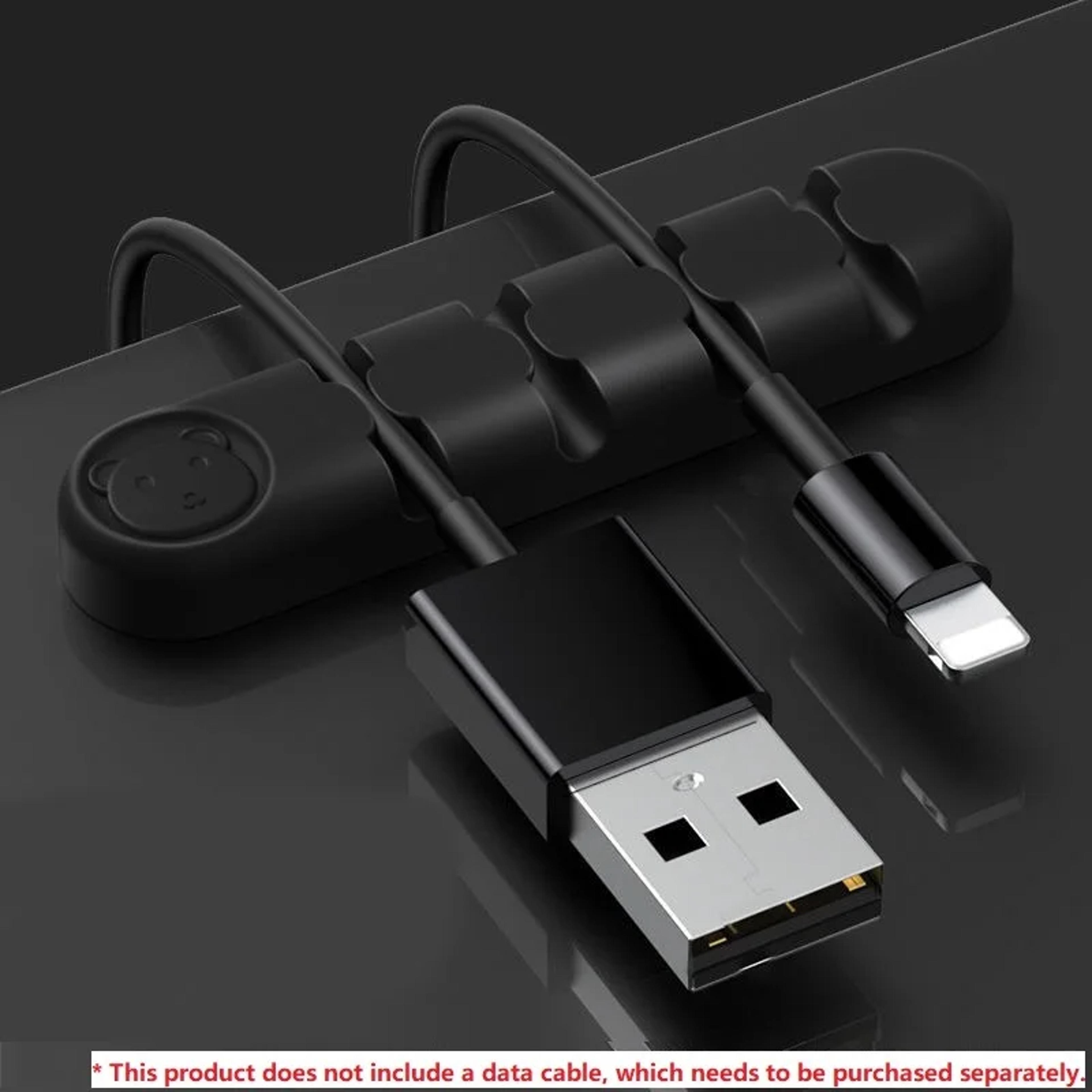Cute Desk Cable Holder Cord Organizer For Charging Wires And Tidy Workspaces 6