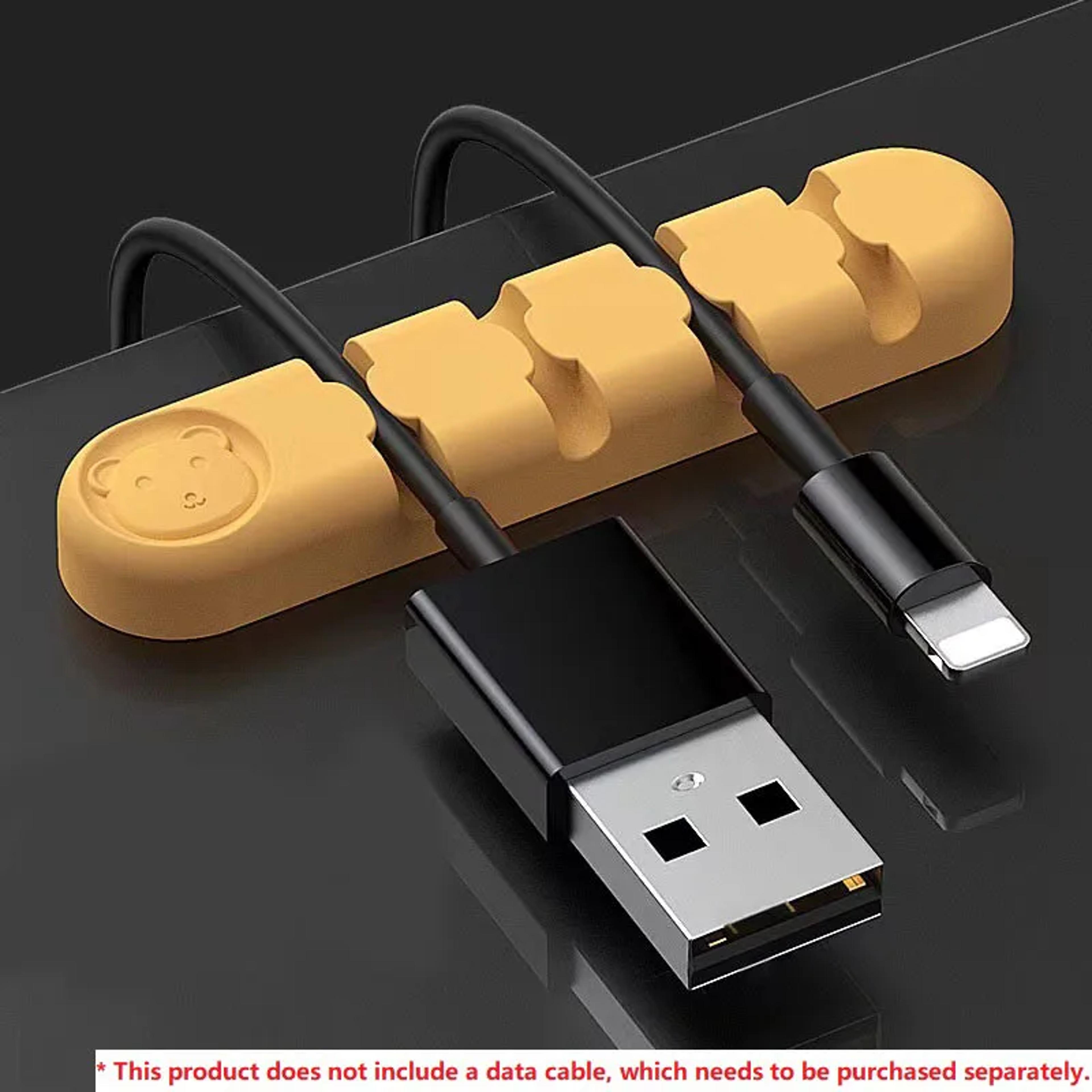 Cute Desk Cable Holder Cord Organizer For Charging Wires And Tidy Workspaces 9