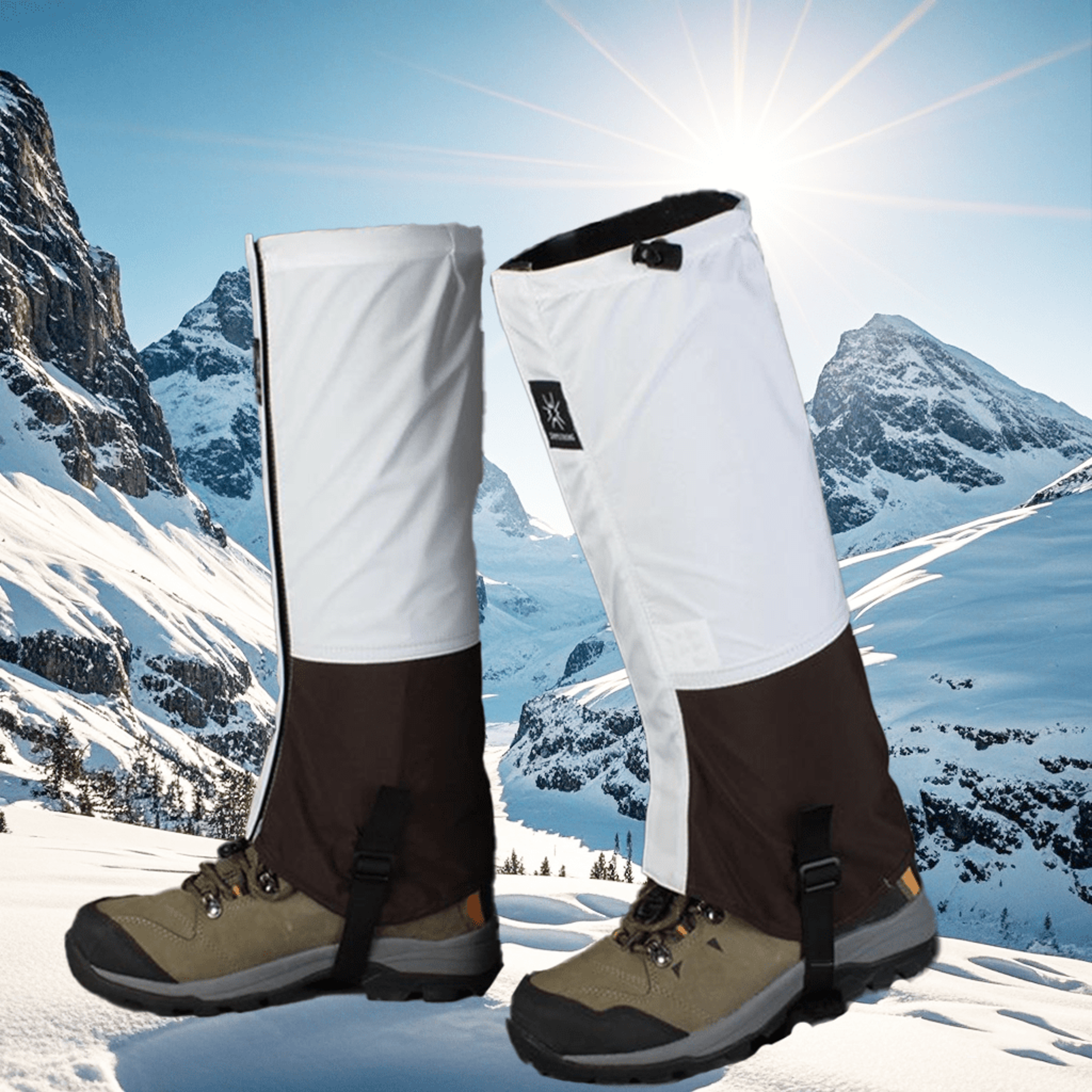Waterproof Hiking Gaiters For Snow Sand And Trail Protection 6