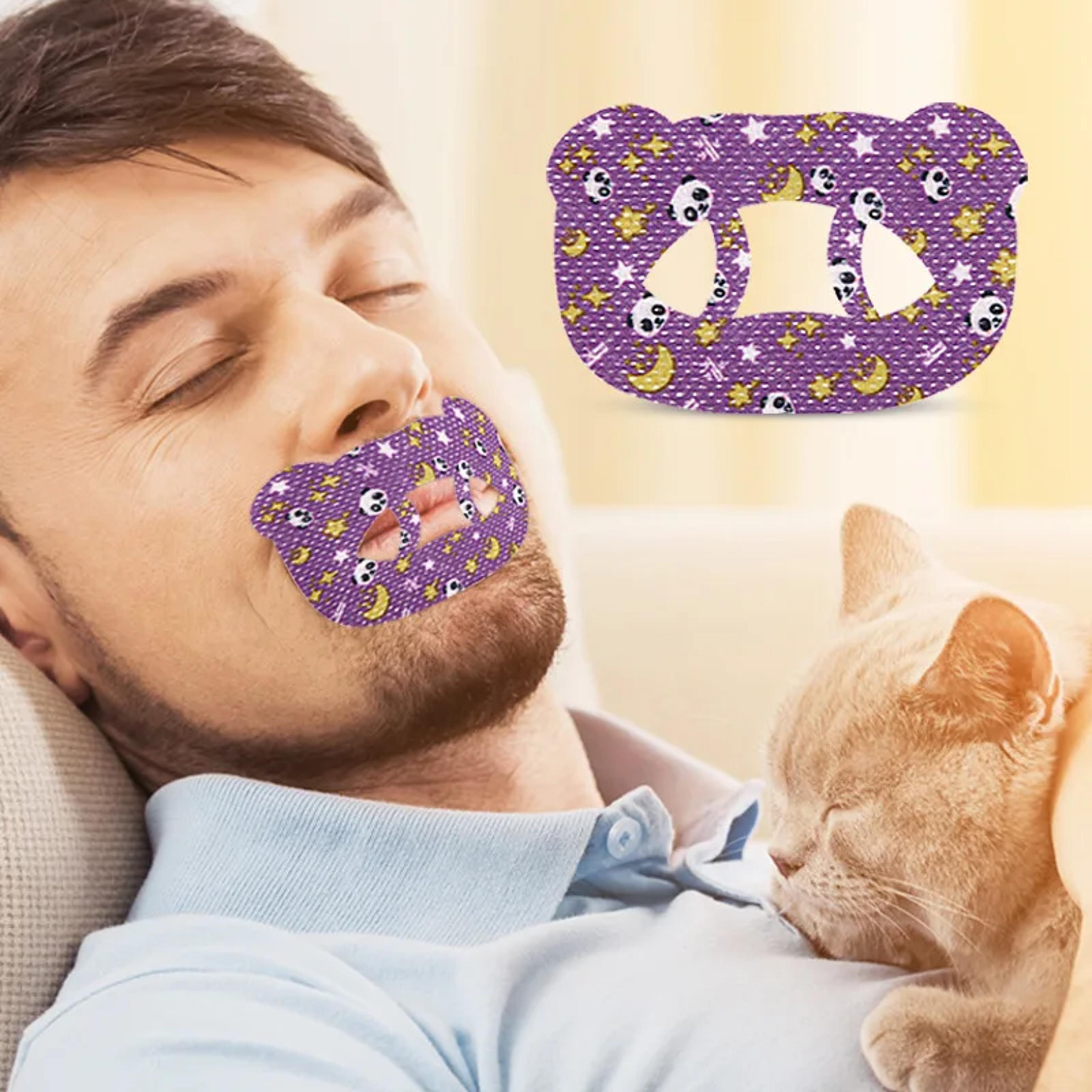 sleep mouth tape nasal breathing strips for nighttime use