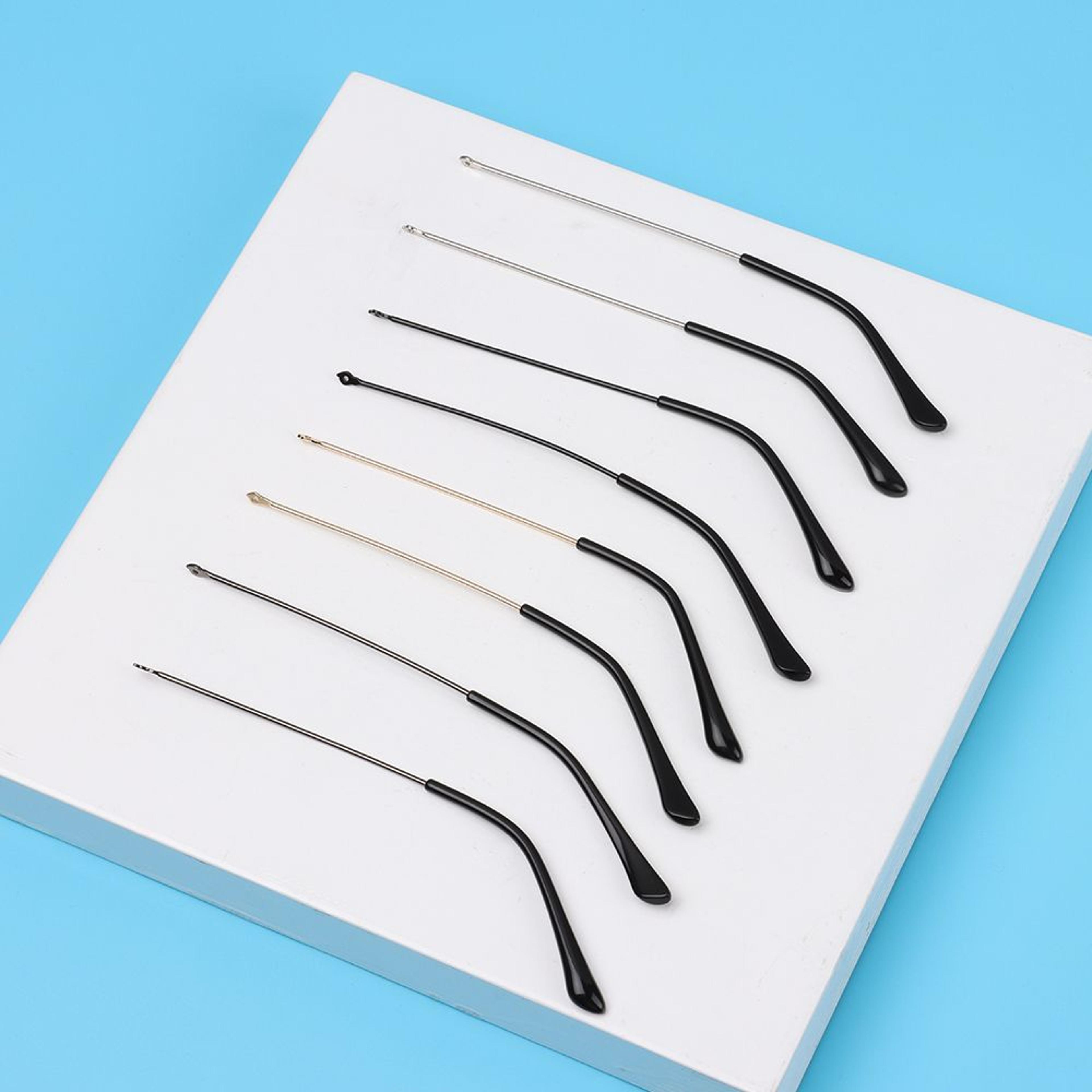 metal replacement temple arms for eyeglasses frame anti slip universal repair accessory