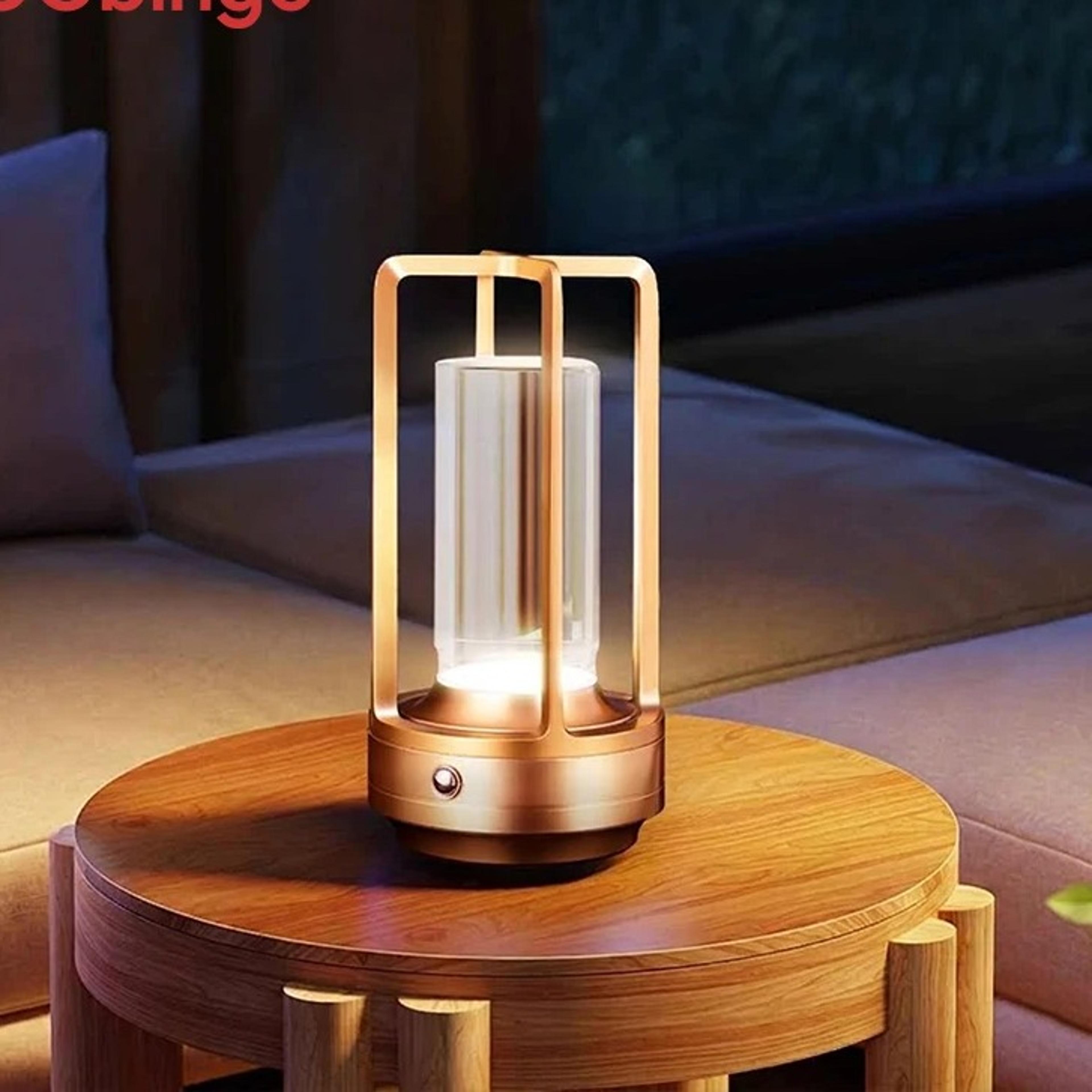 rechargeable led cordless table lamp touch control night light