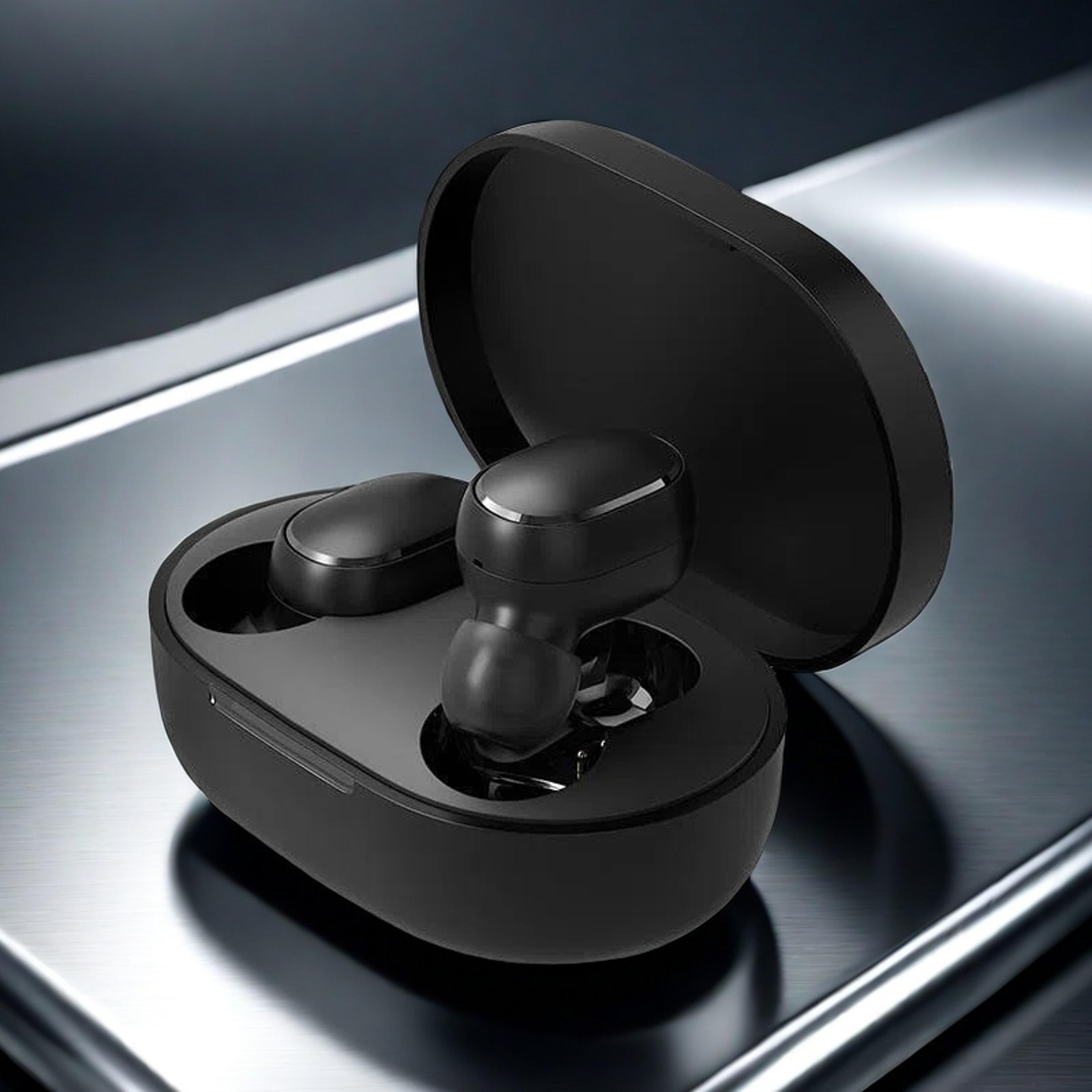 wireless bluetooth earbuds with microphone touch controls and charging case