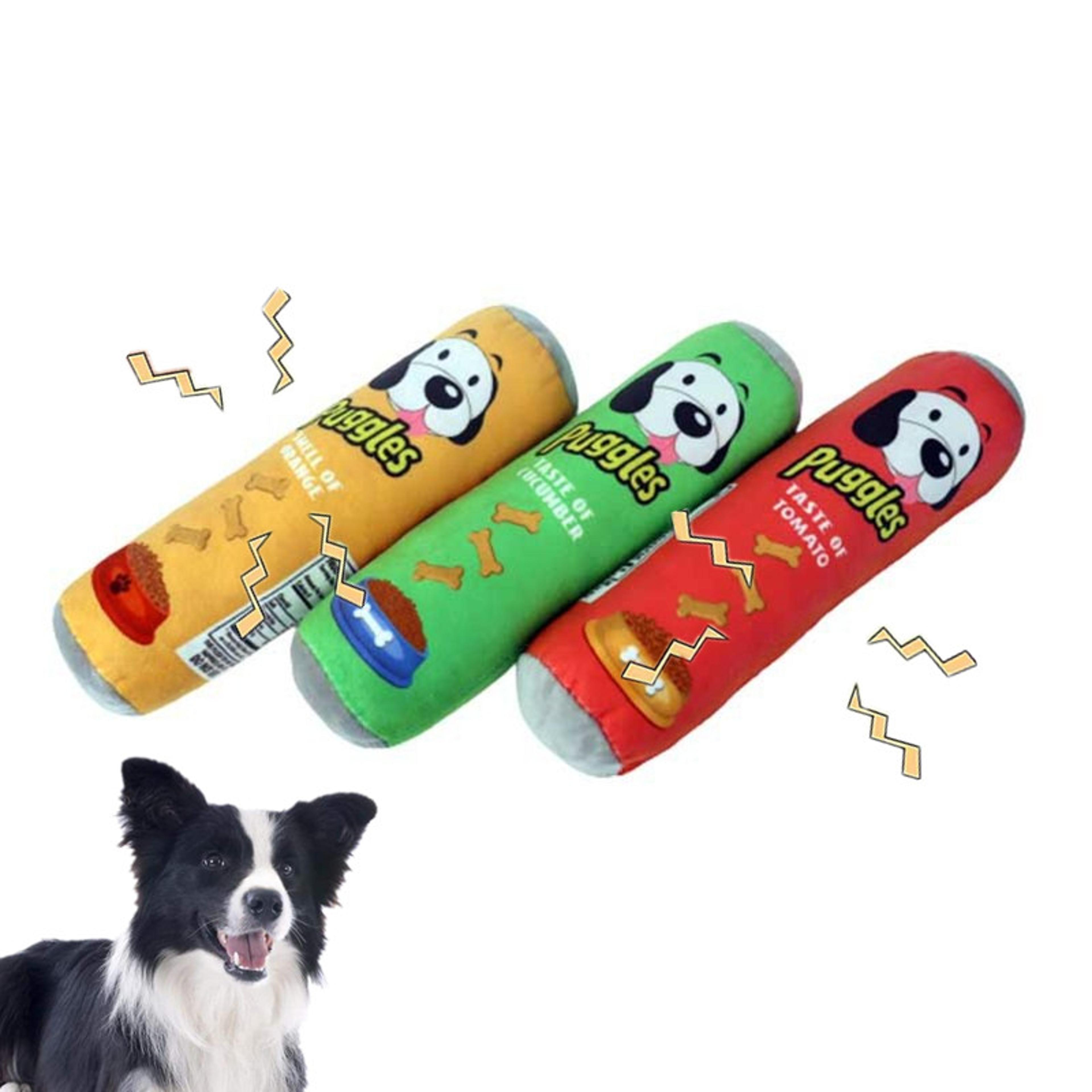 plush squeaky dog chew toy with fleece fabric and interactive sound