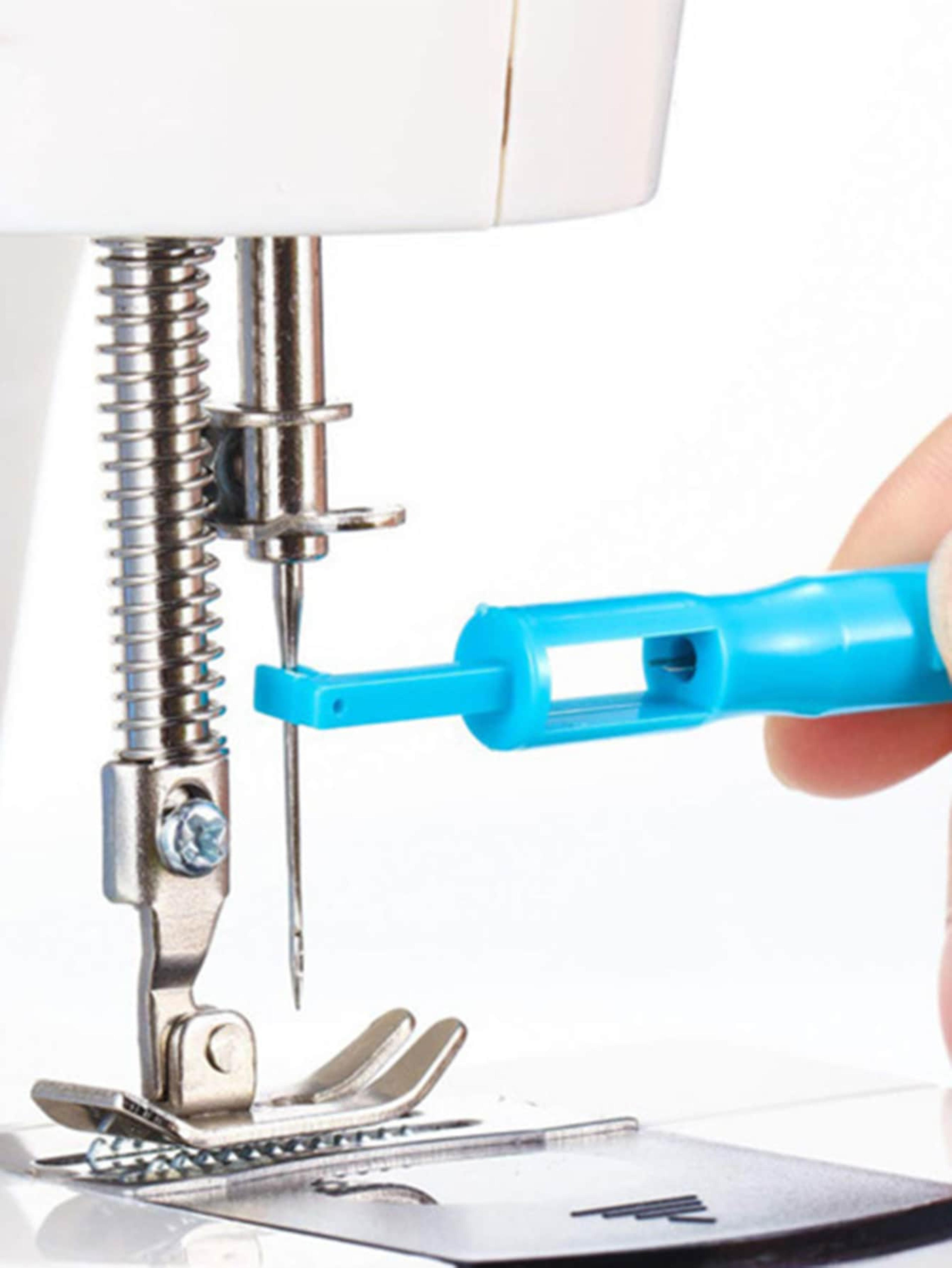 automatic needle threader tool for hand sewing cross stitch and diy crafts