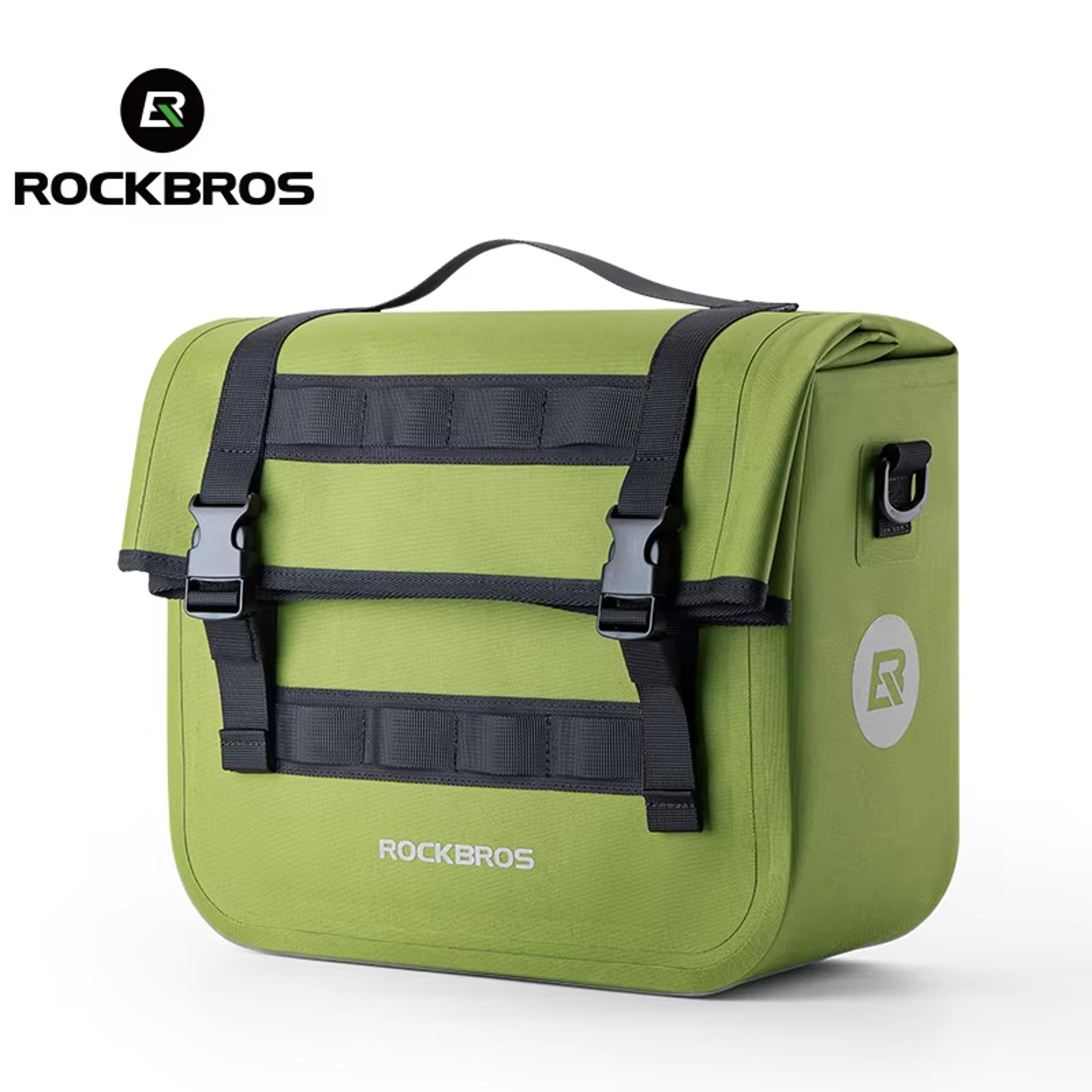 ROCKBROS Bicycle Bag 15L Multifunctional Saddle Bag Waterproof MTB Bike Rack Bag Travel 3D Support  7