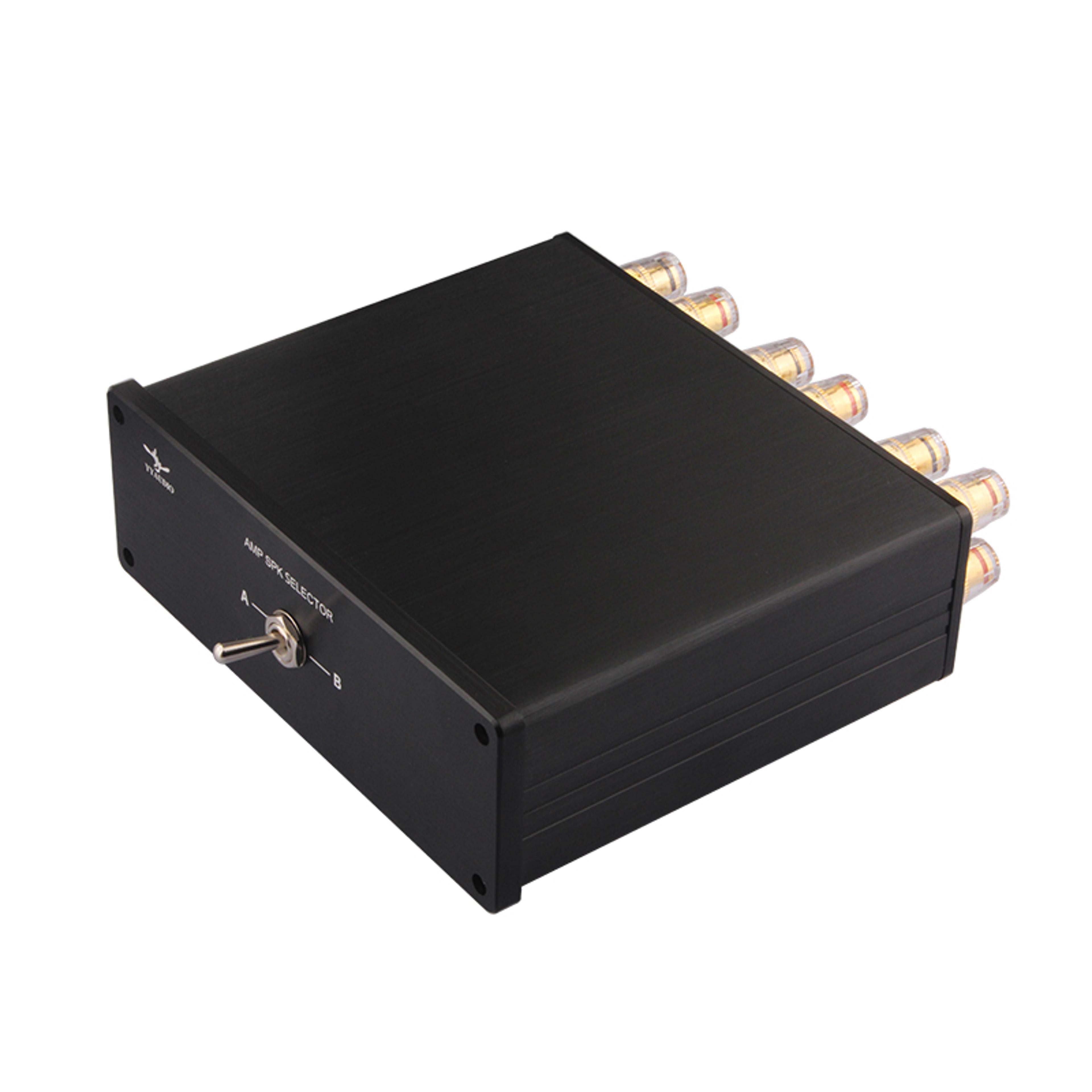 out audio switcher with gld-plated terminals for home theater systems