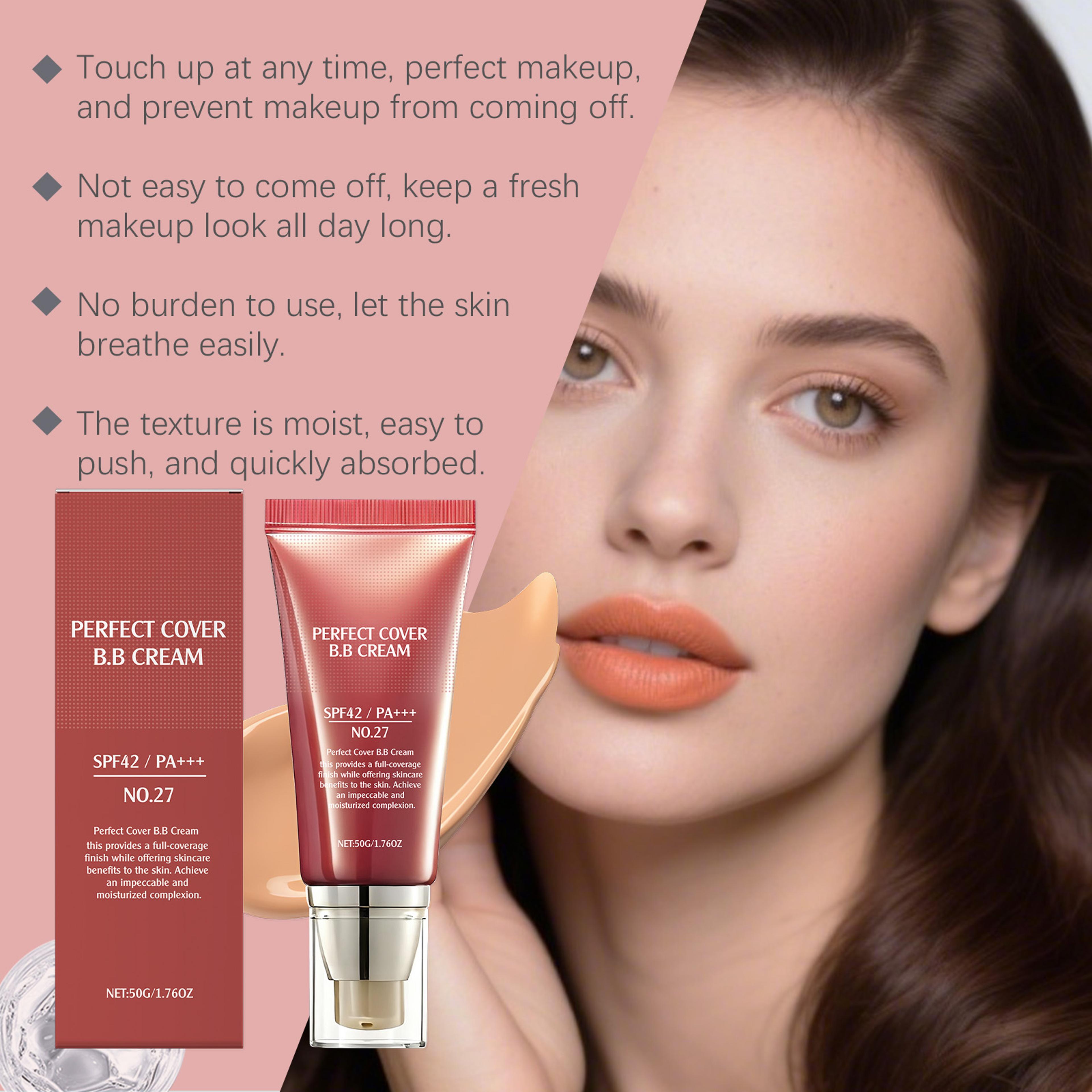 Perfect Cover BB Cream Lightweight Hydrating Concealer And Complexion Brightener 5