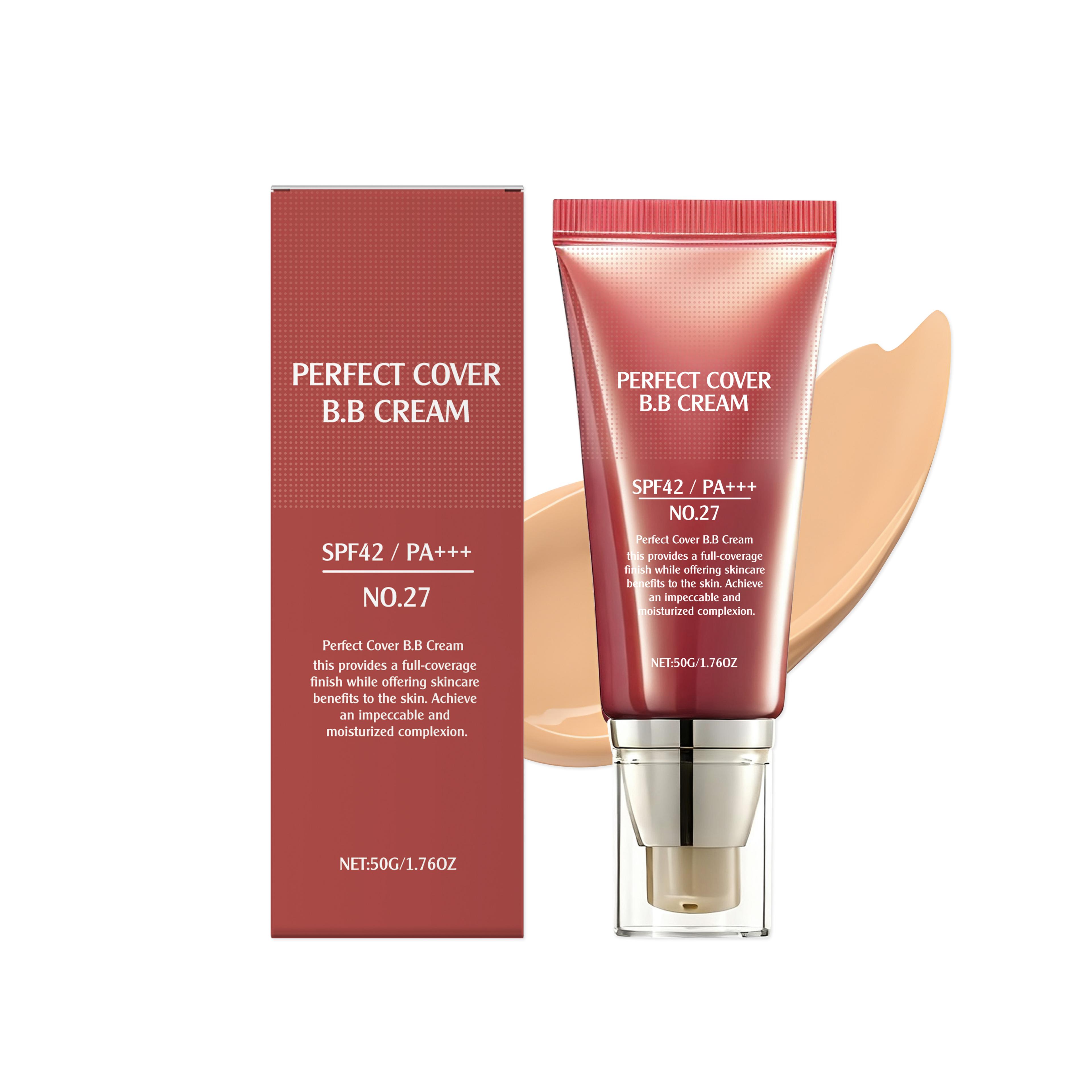 Perfect Cover BB Cream Lightweight Hydrating Concealer And Complexion Brightener 9