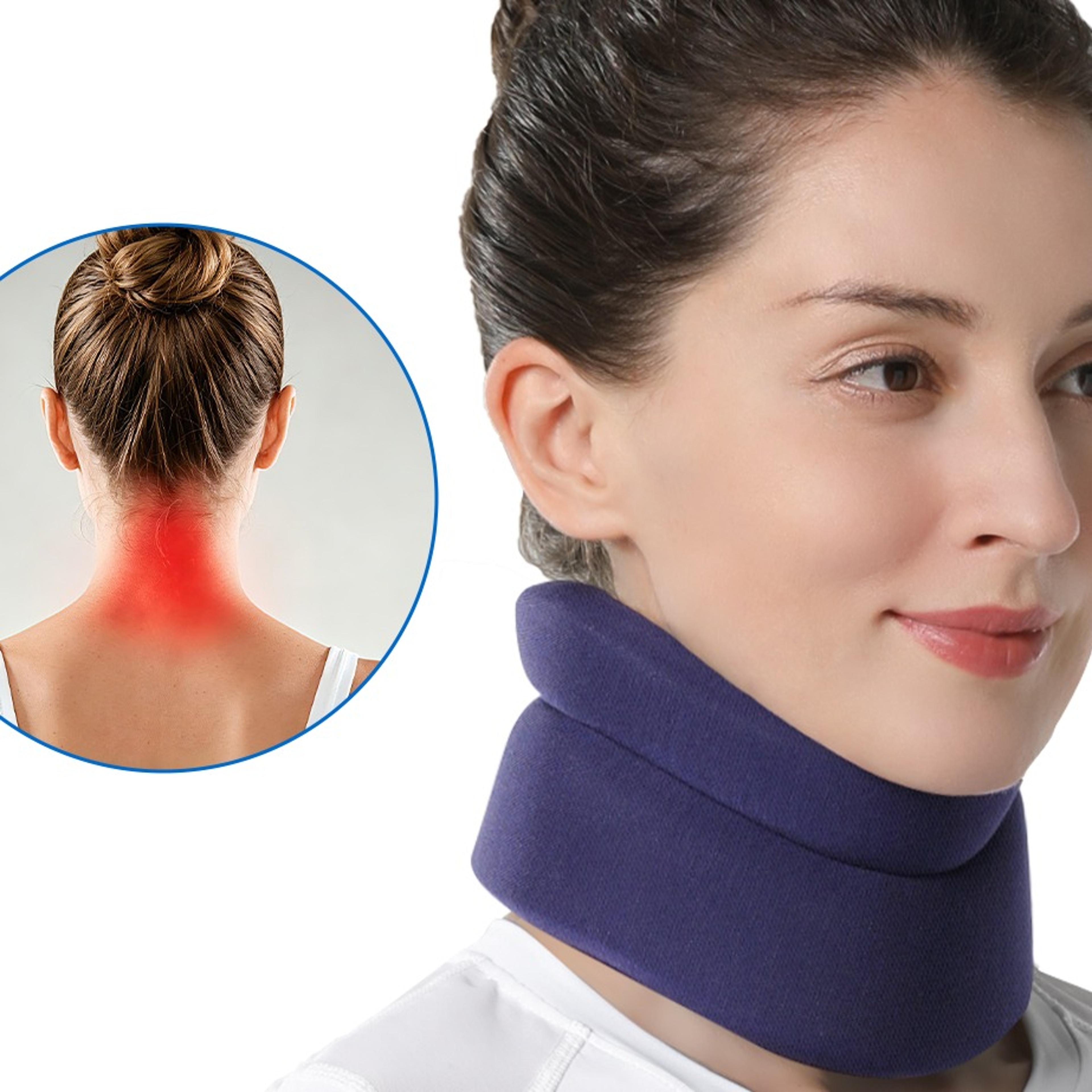 adjustable foam cervical neck brace for comfortable neck support