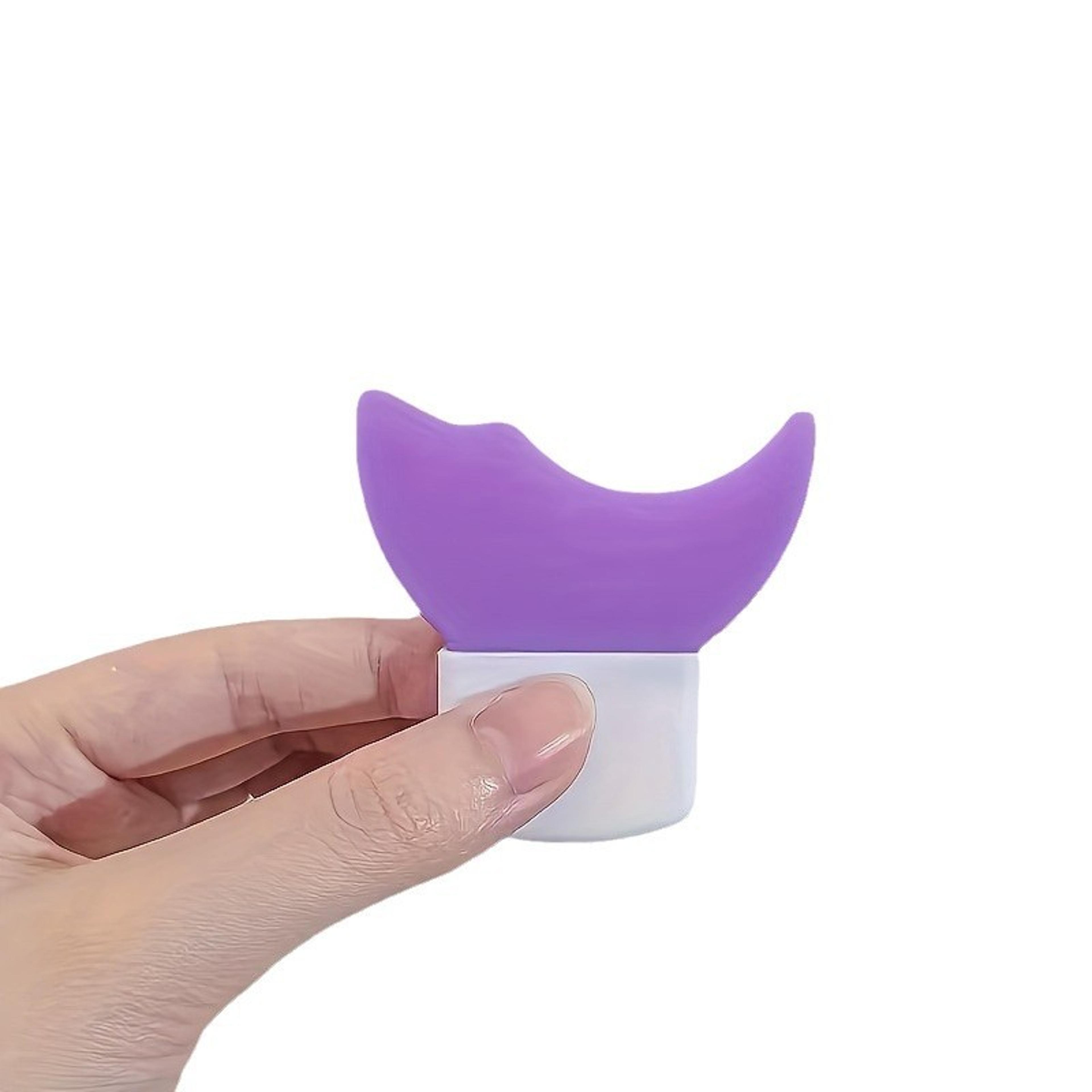 crescent eye makeup shield for eyeliner and eyeshadow application