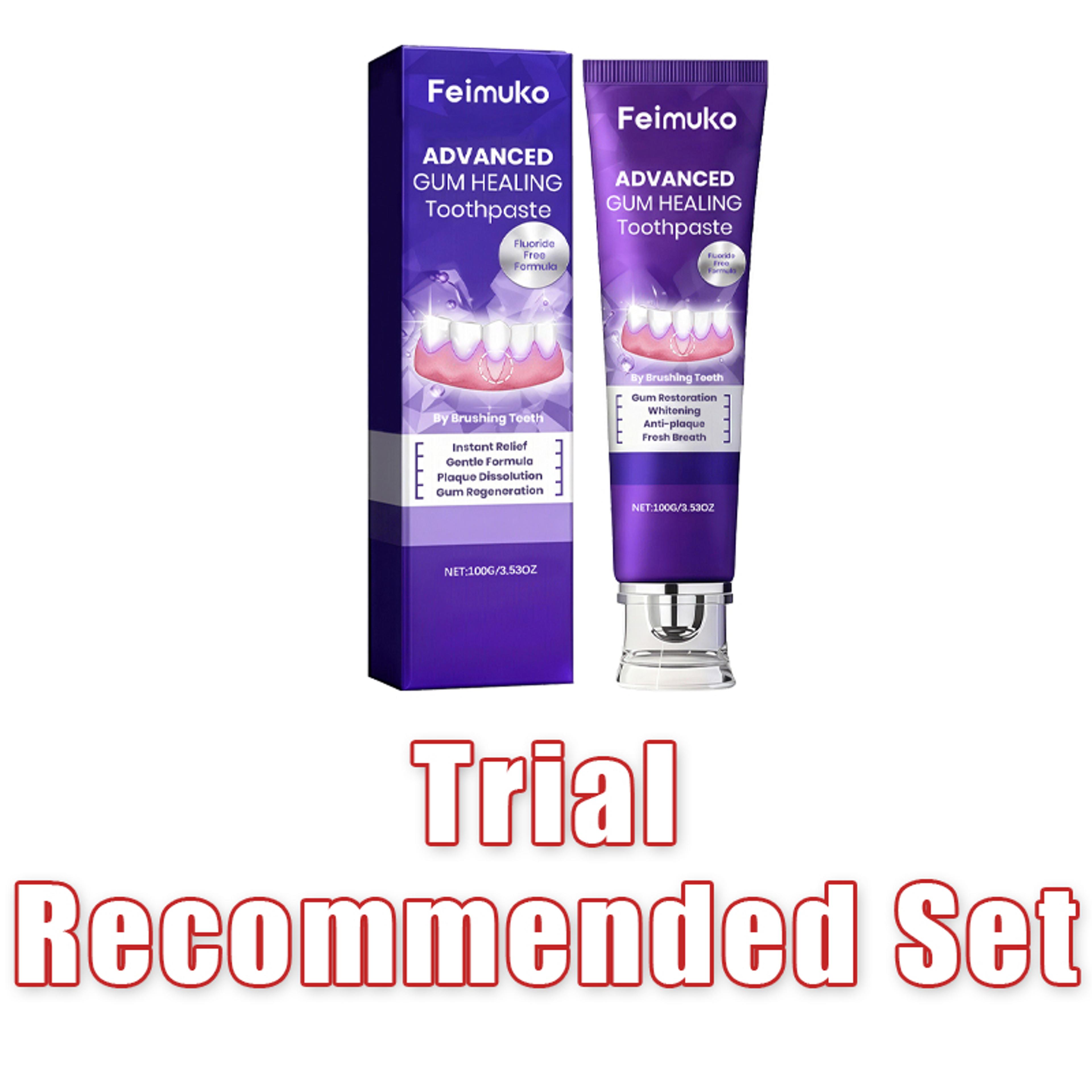 Gum Care Toothpaste For Plaque Removal Fresh Breath And Stain Reduction 6
