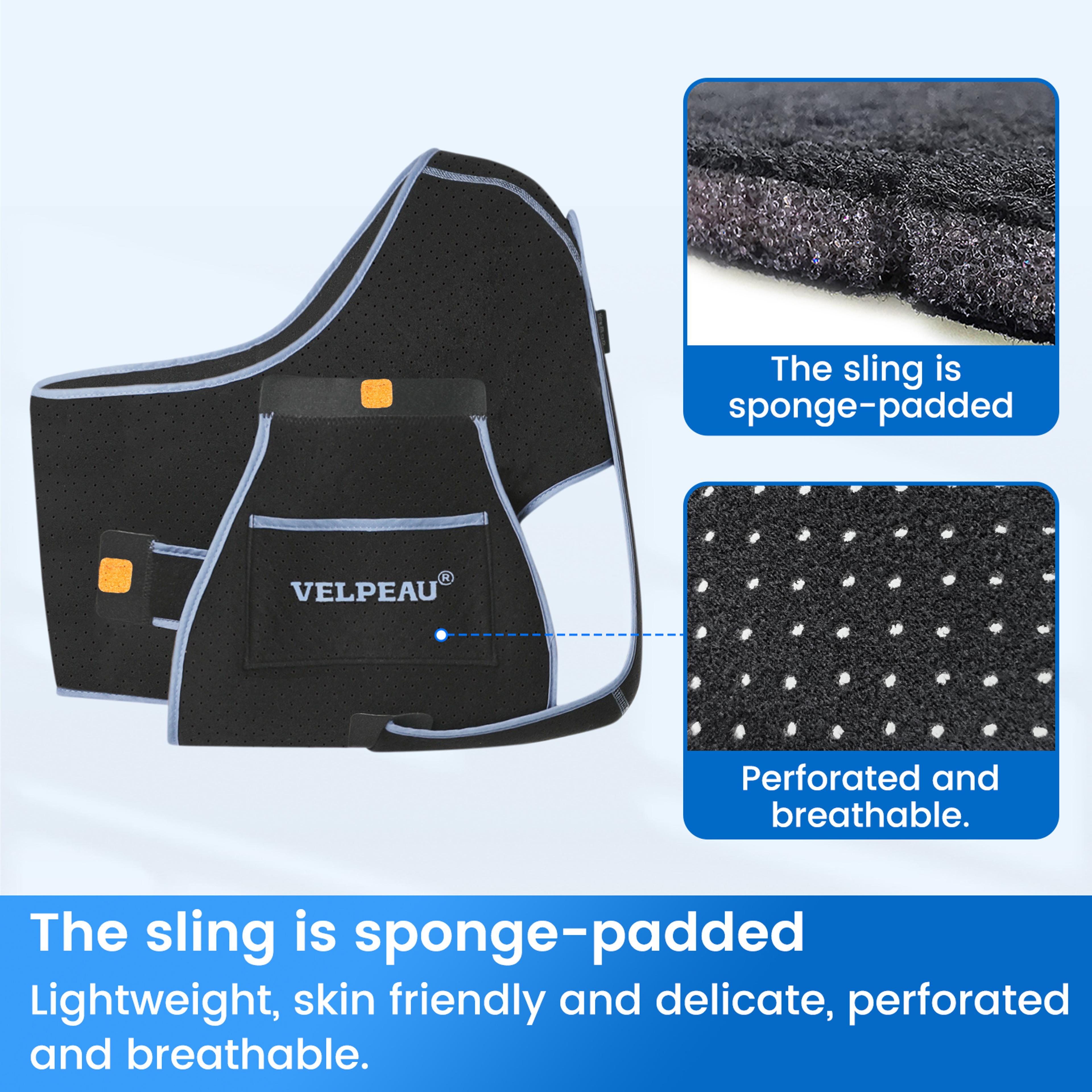 Adjustable Breathable Shoulder Sling For Arm Support And Immobilization 2