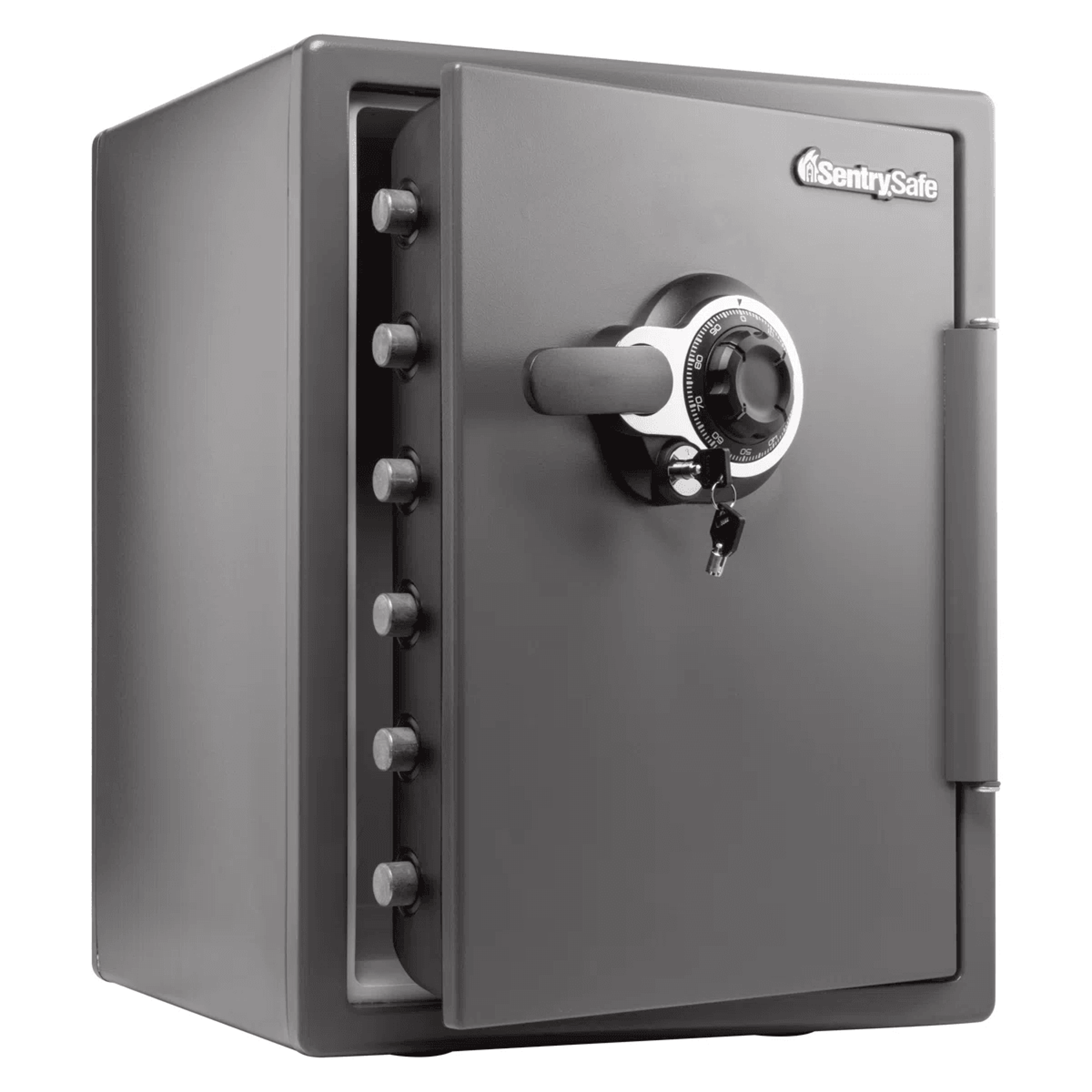 2 cubic foot fire and waterproof security safe with combination and key lock