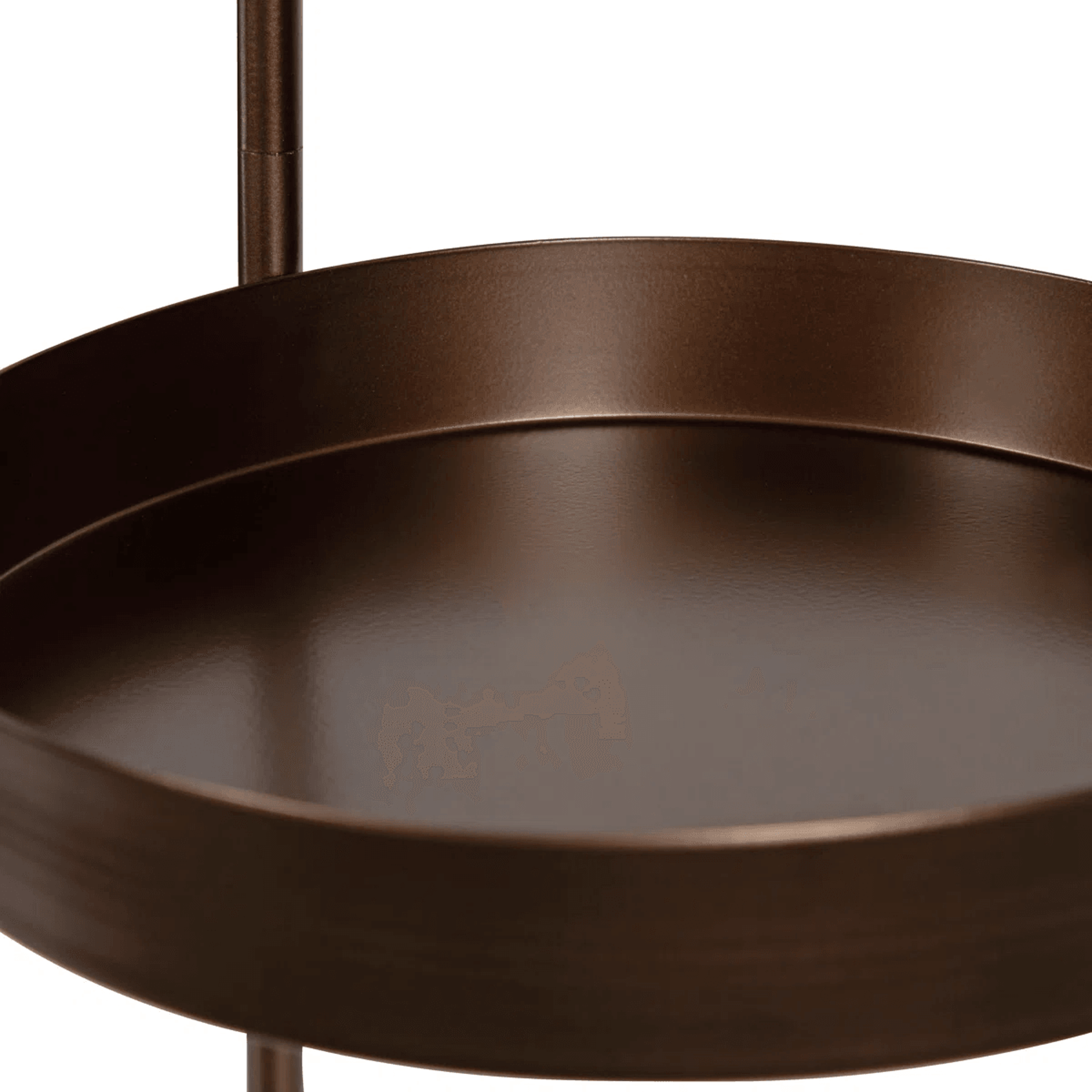 4 Tier Metal Plant Stand With Round Shelves Bronze Indoor And Outdoor Plant Display 7