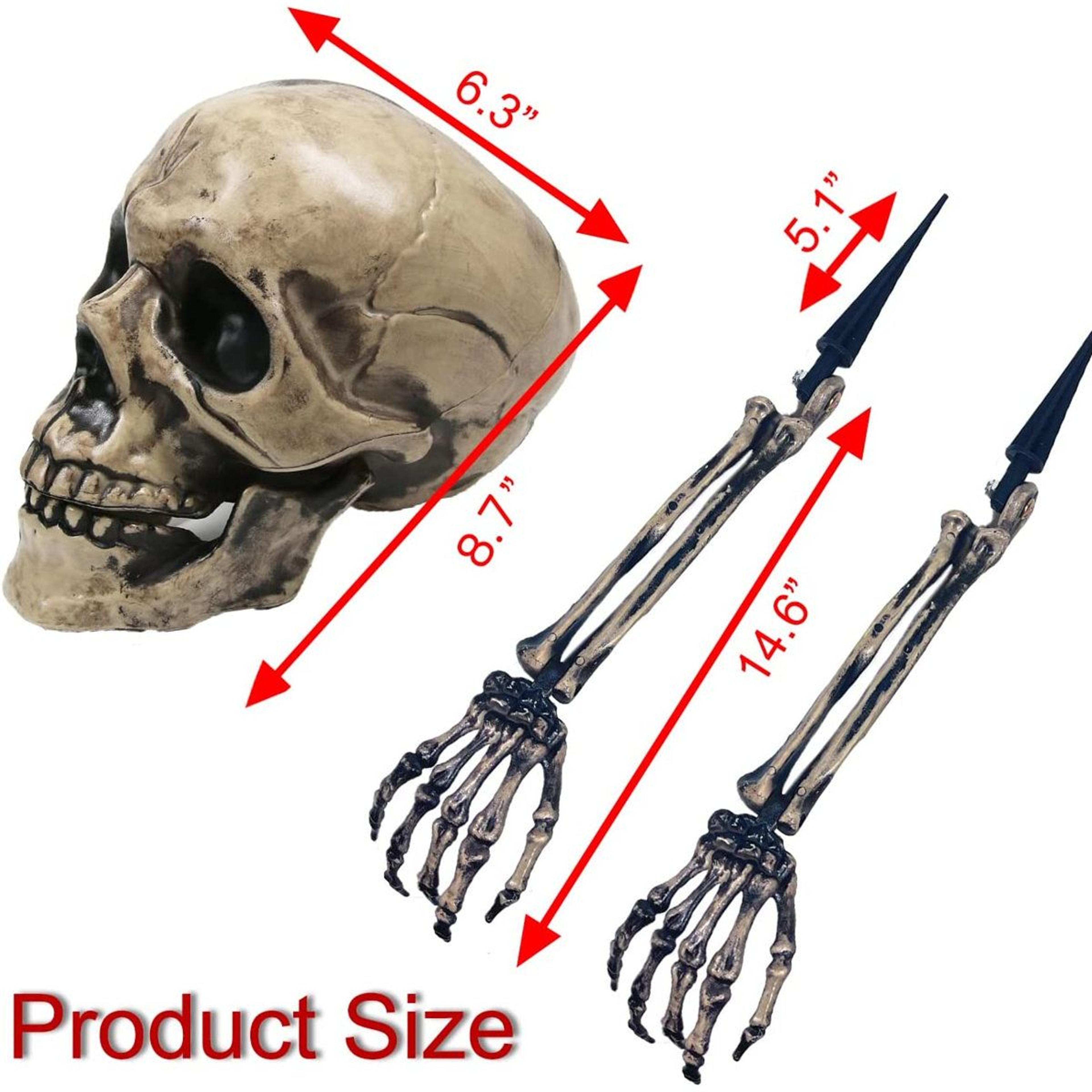 Halloween Skeleton Groundbreaker Yard Stakes For Outdoor Graveyard Decor 3