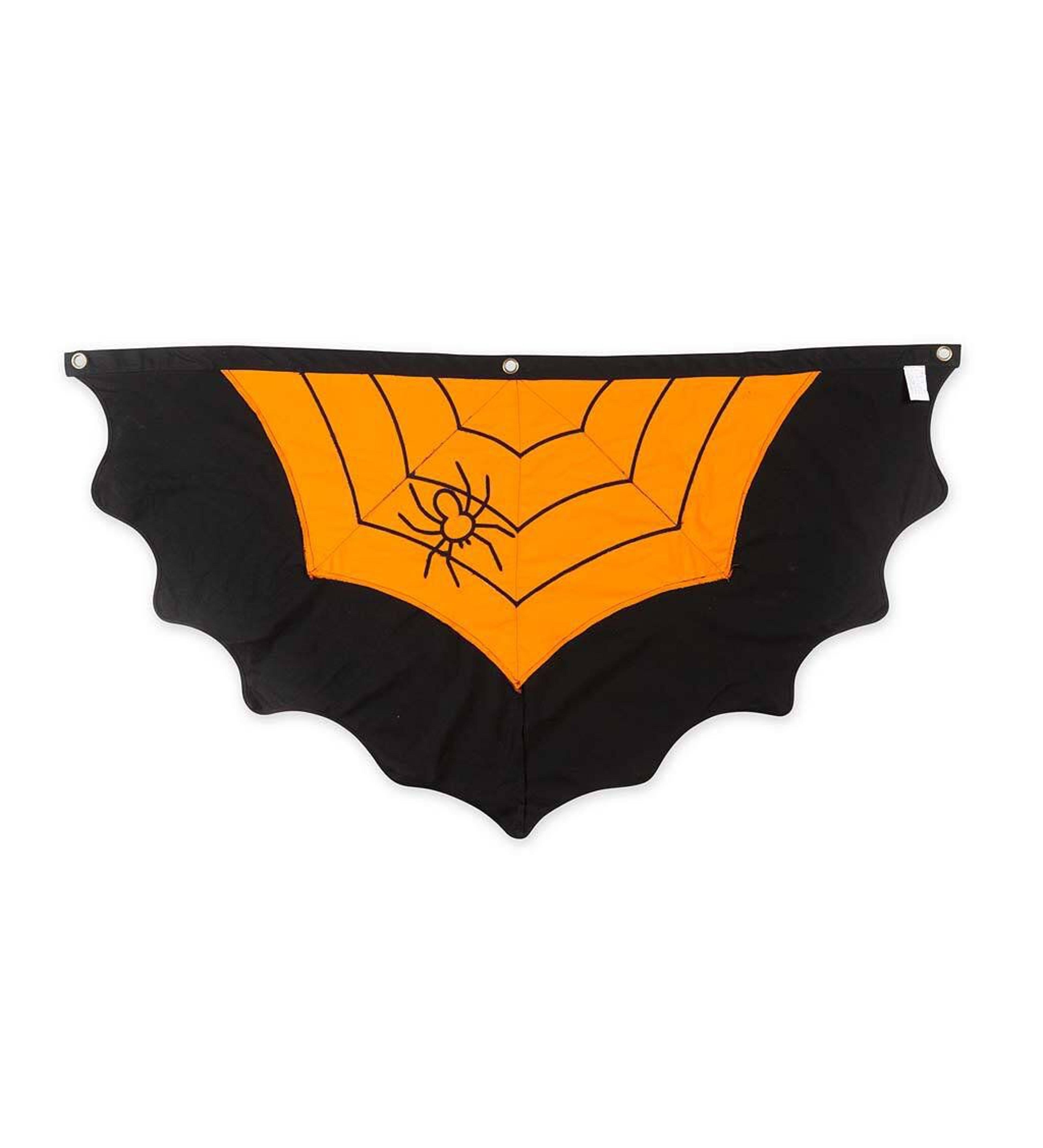 Halloween Spider Web Bunting Weather Esistant Porch Decoration 2