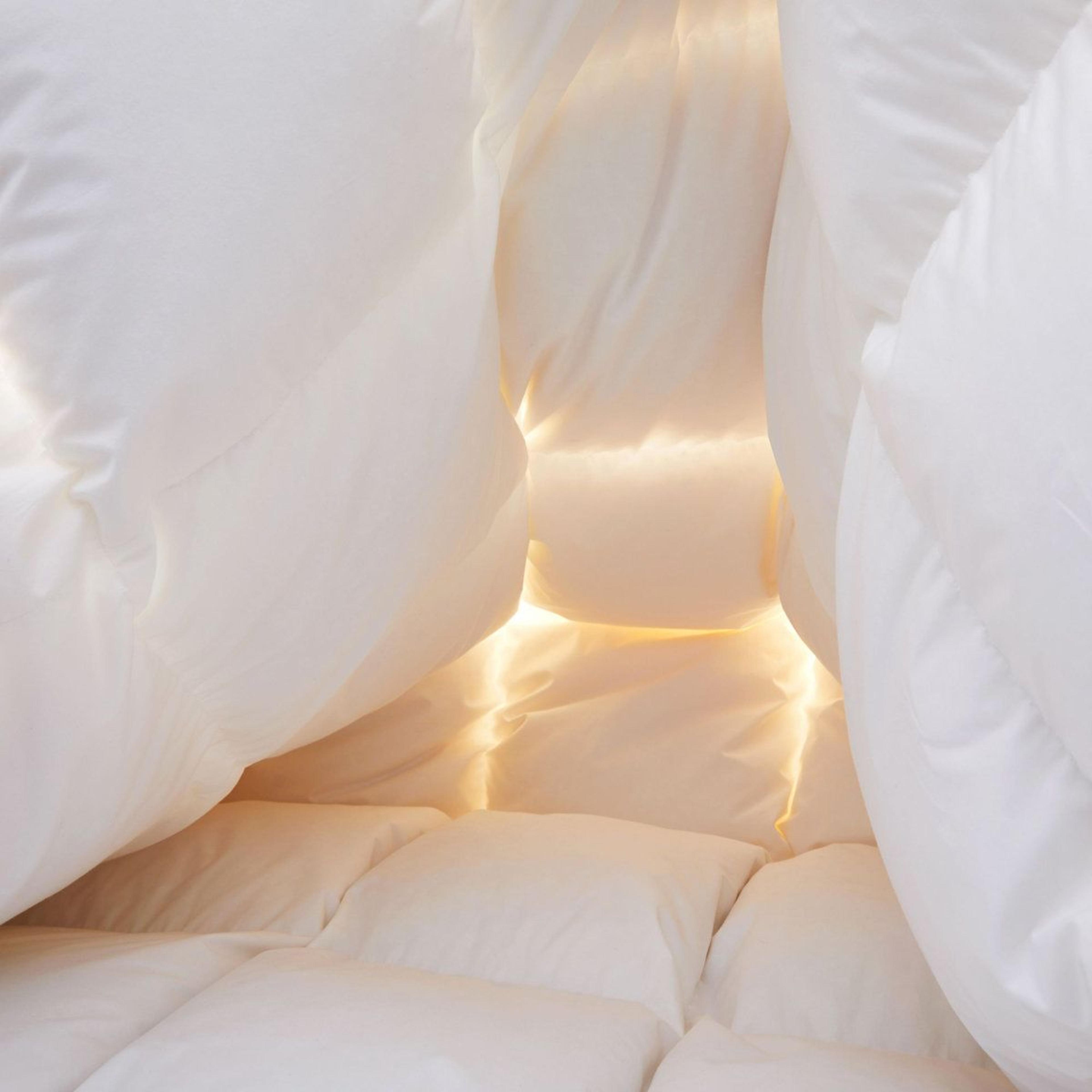 King Size Goose Down Comforter 800 Fill Power Winter Weight Cotton Cover 8