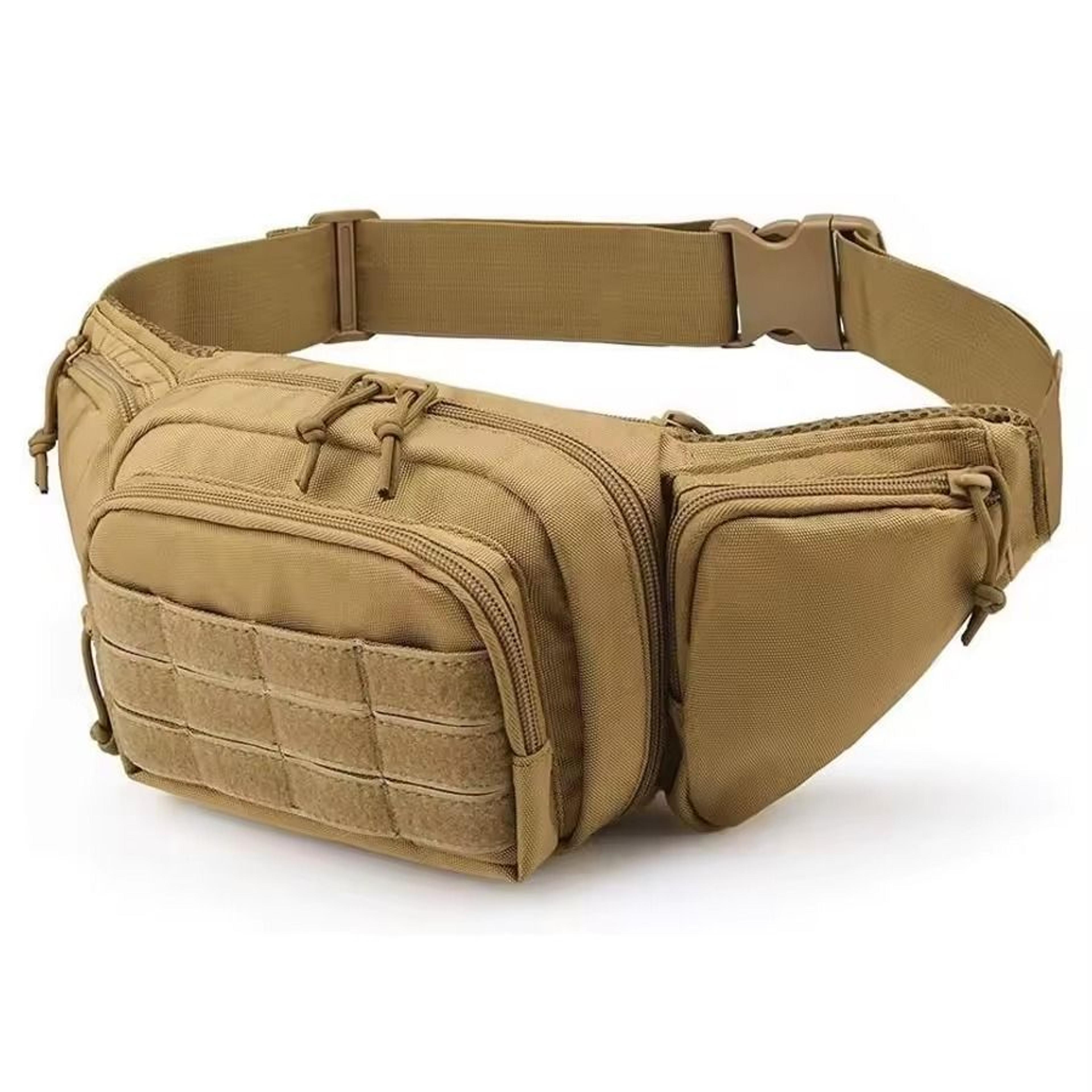 running waist bag large capacity sports crossbody bag for travel, hiking & daily adventures