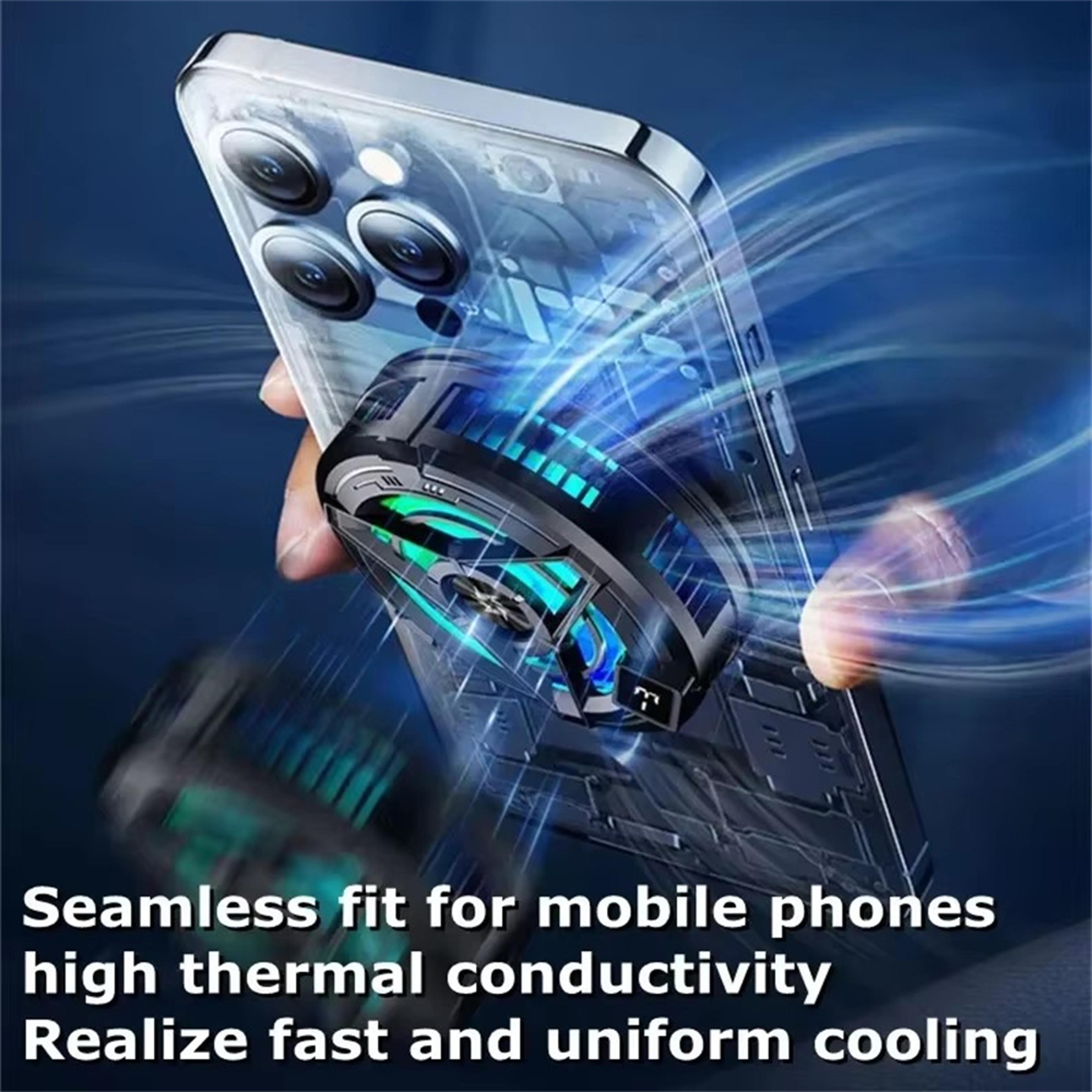 Magnetic Phone Cooler With Semiconductor Cooling Fan For Mobile Gaming 6