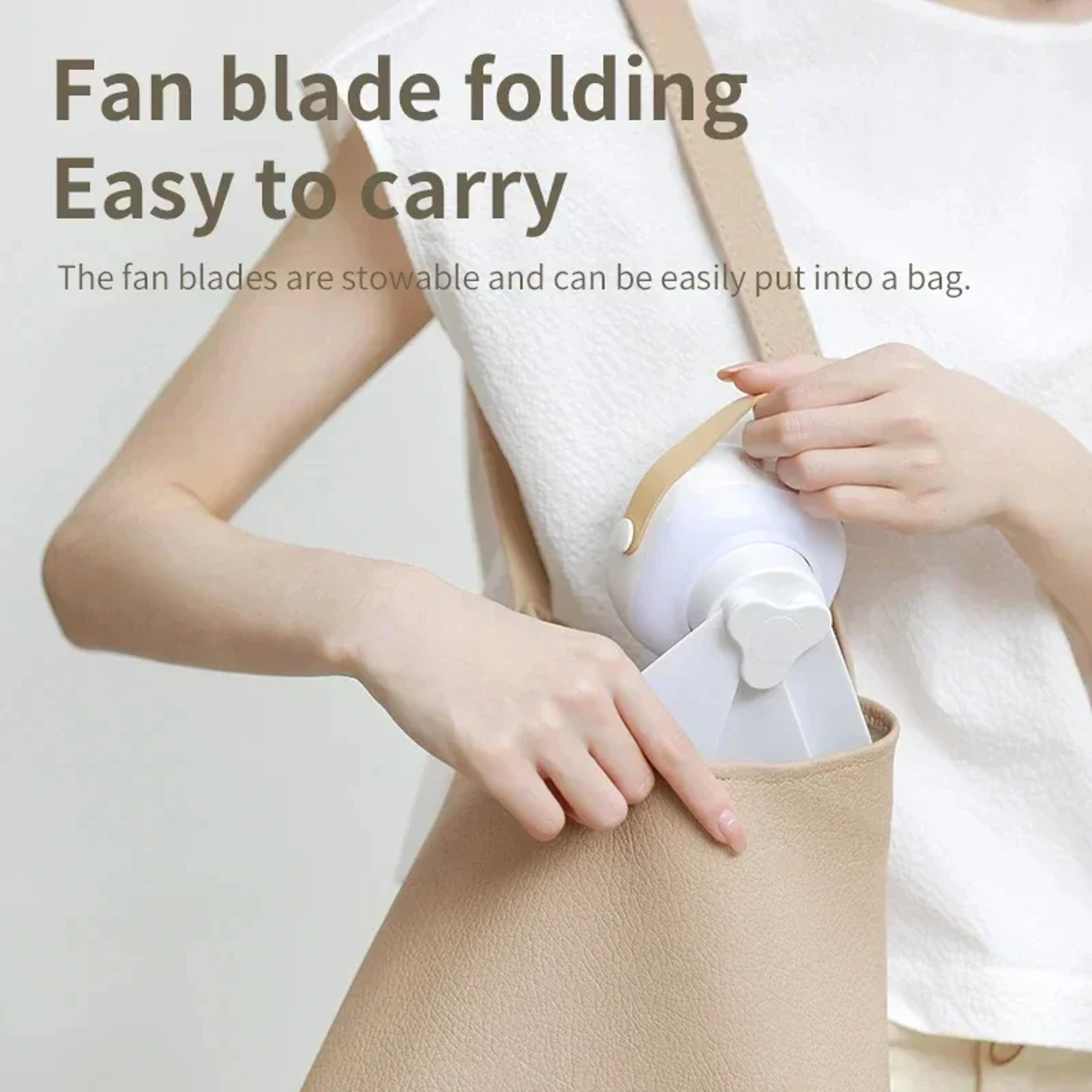Portable Camping Fan With LED Light Remote Control USB Rechargeable Ceiling Fan 5