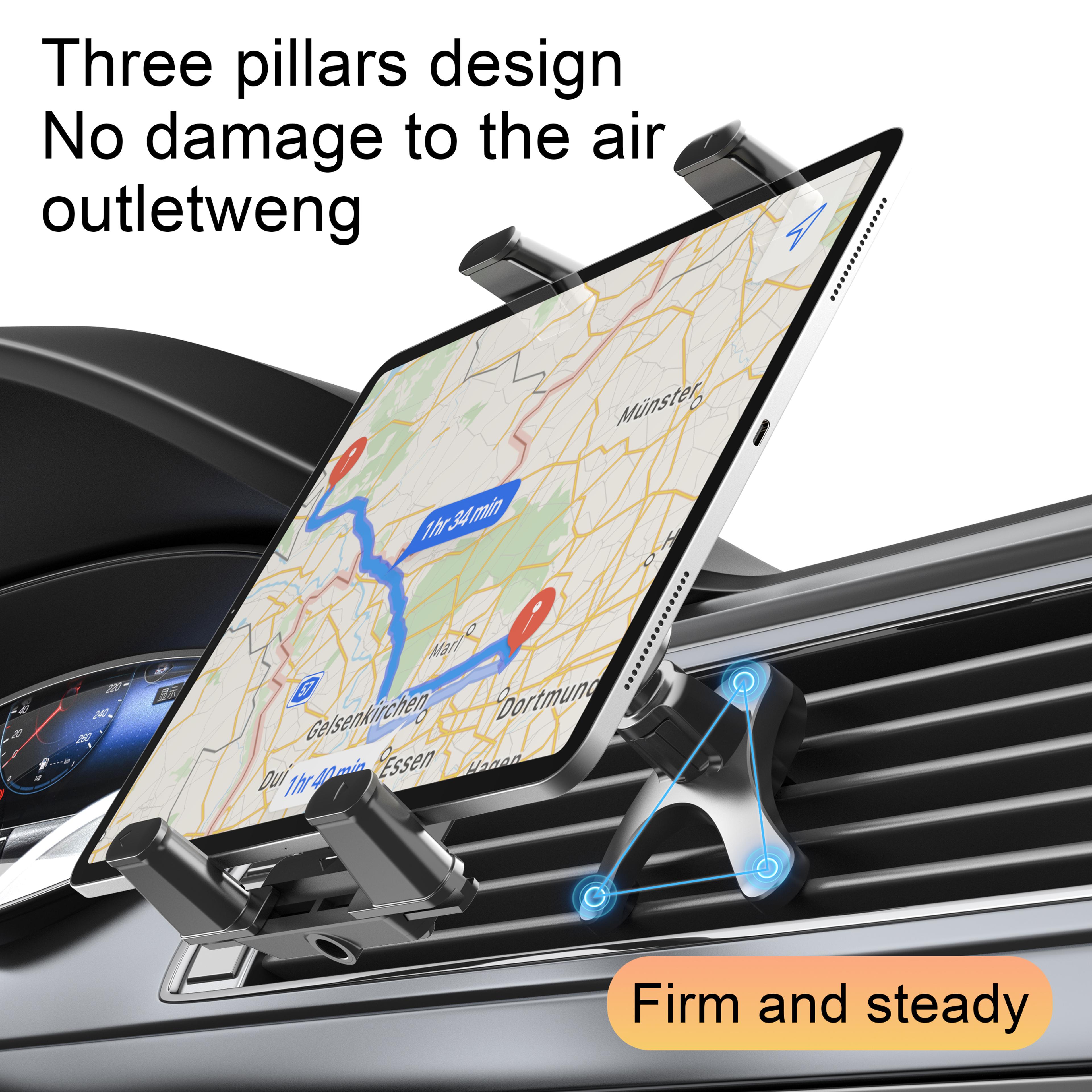 Universal Car Tablet Holder Air Vent Mount For IPad Tablets  Phones 3