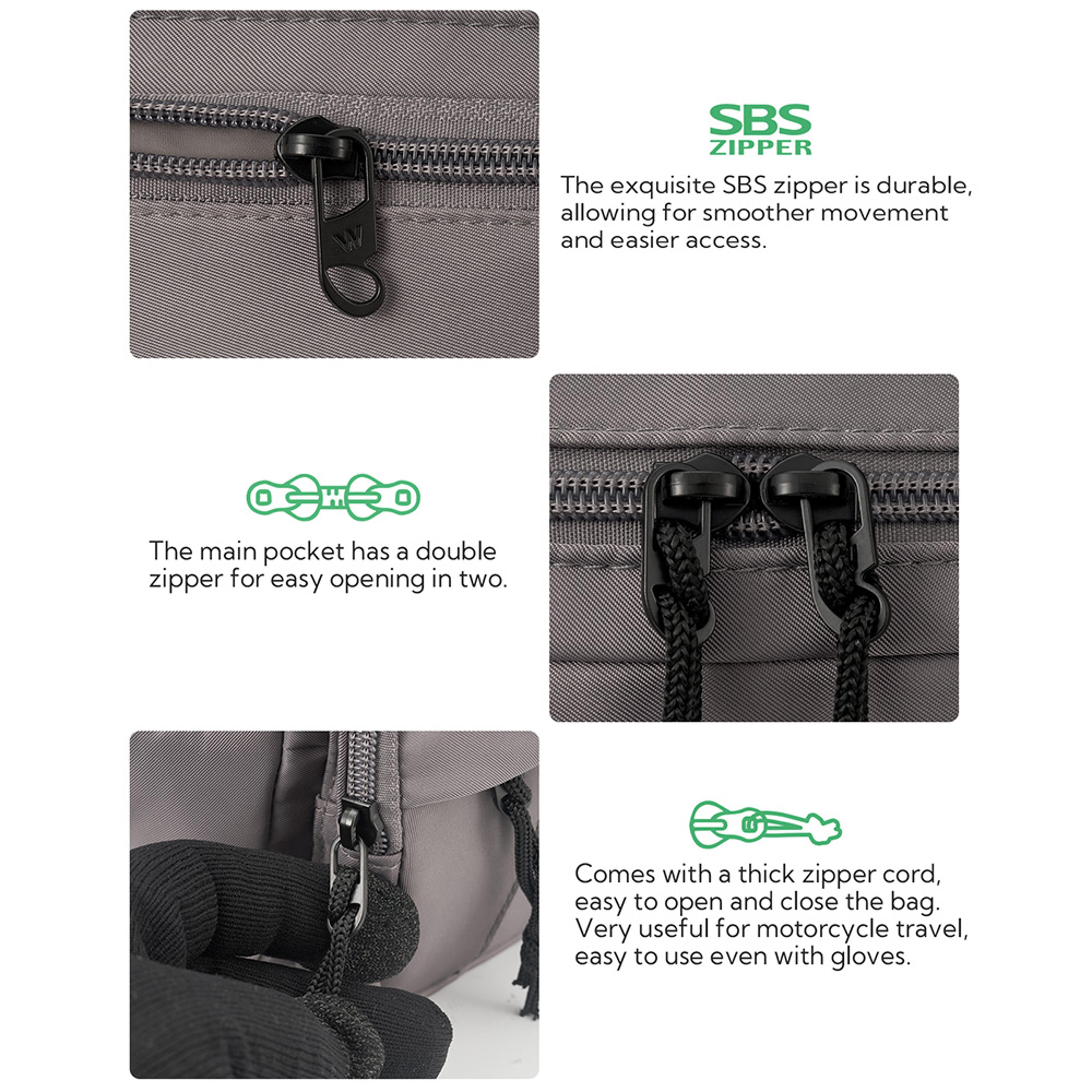 Pocket Fanny Pack Large Crossbody Belt Bag Adjustable Waist Bag For Women  Men 6