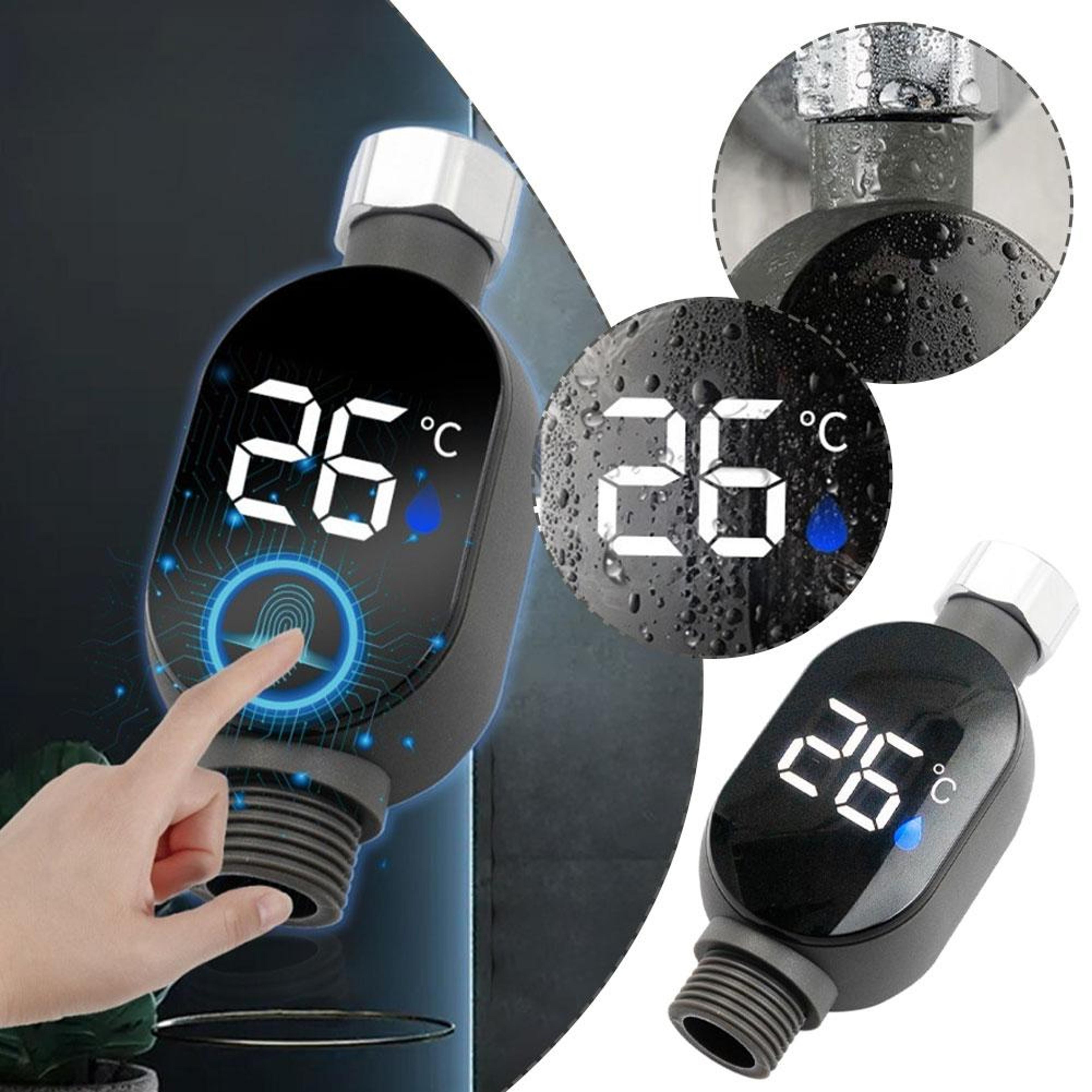Smart Shower Water Thermometer With LED Digital Display  Touch Activation For Safe Bathing 3
