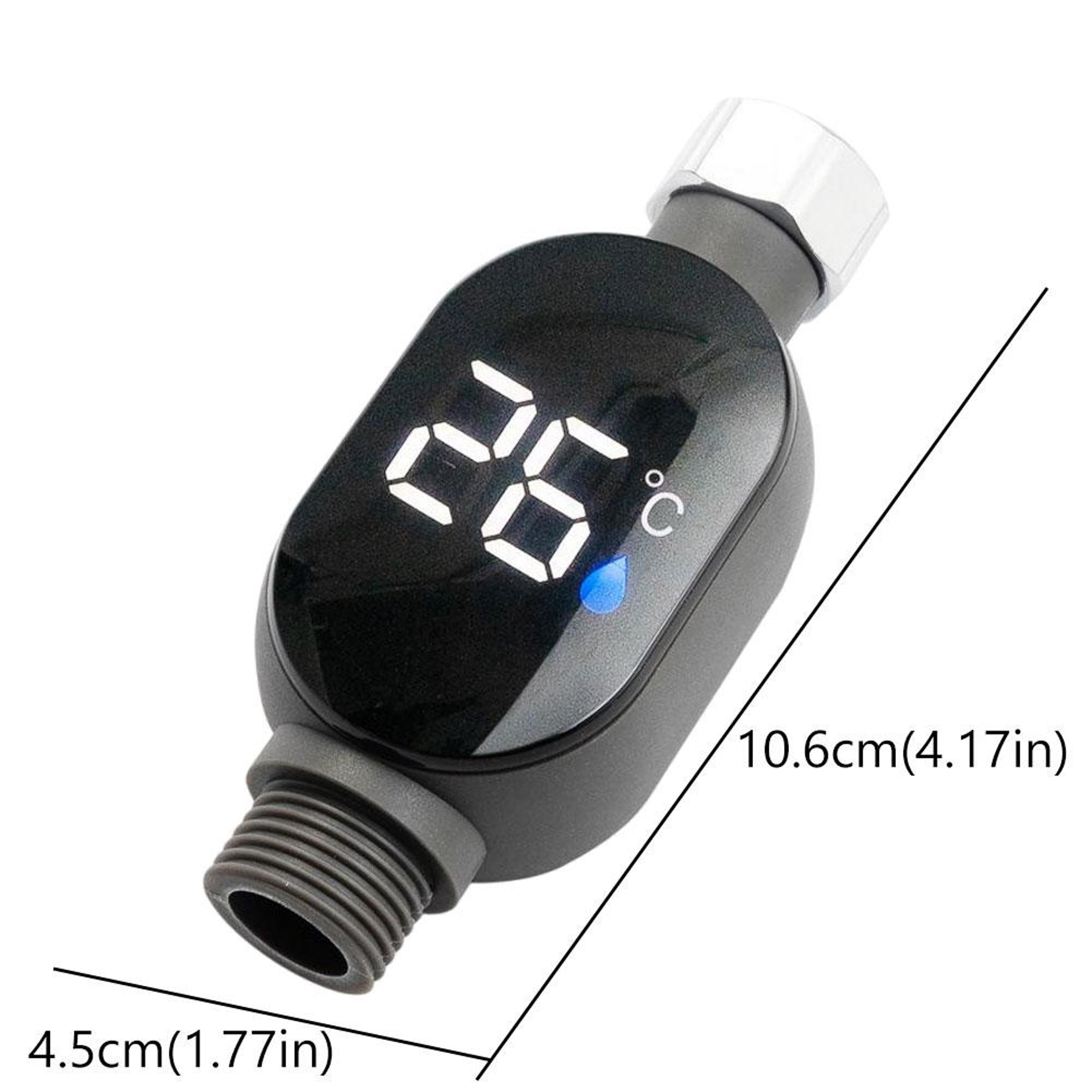 Smart Shower Water Thermometer With LED Digital Display  Touch Activation For Safe Bathing 6