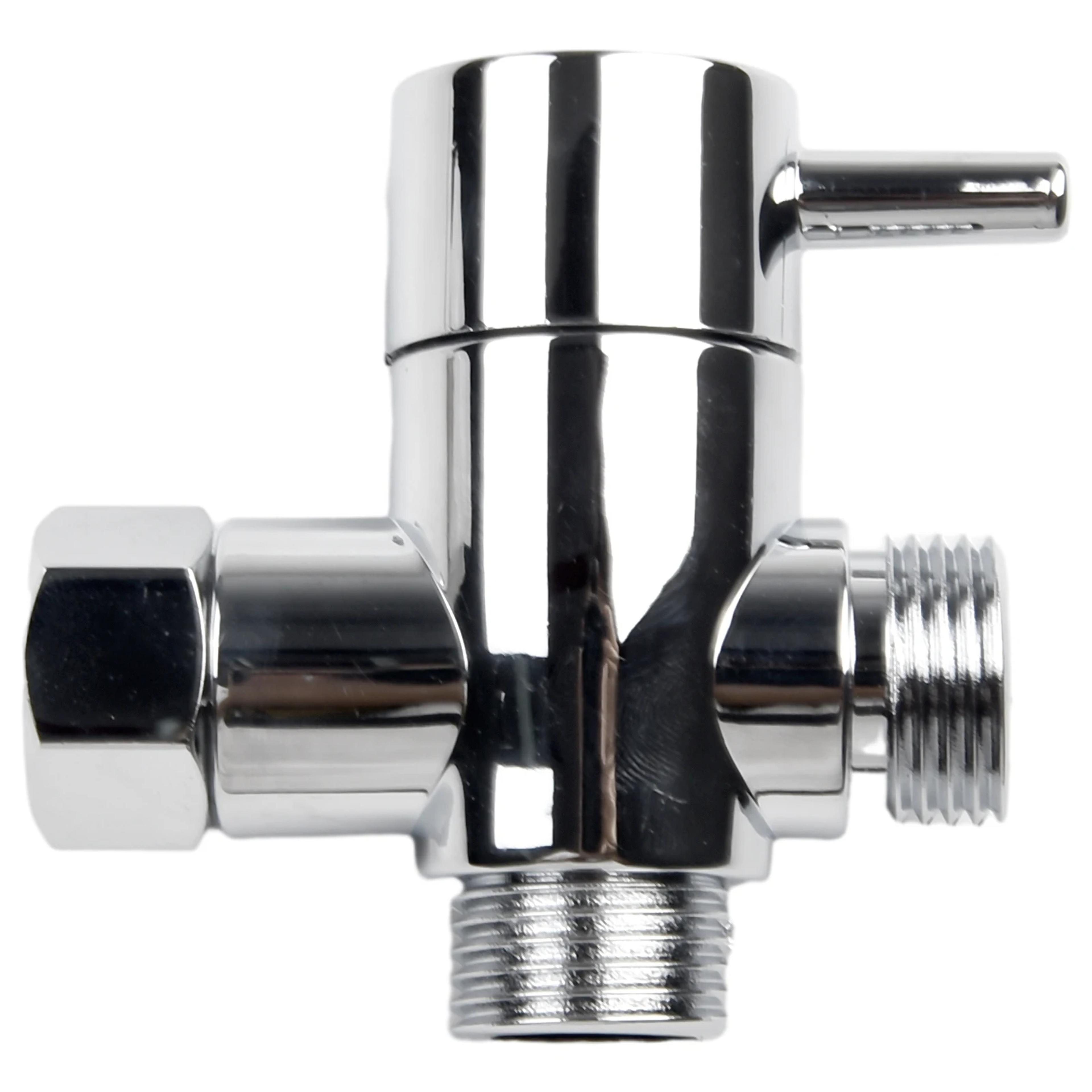 Shower Diverter Valve Shower Adapter For Handheld  Fixed Shower Heads 5