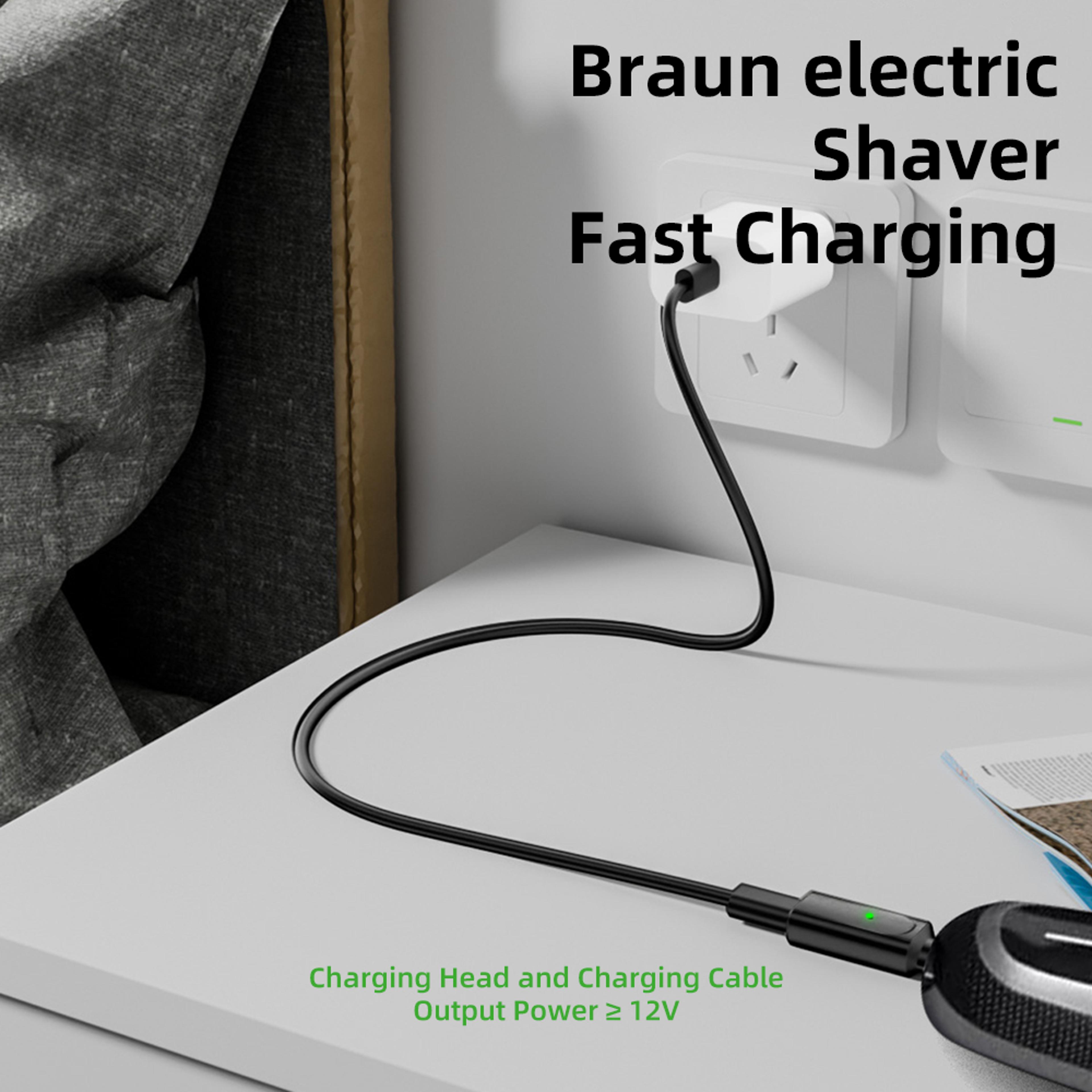 USBC Shaver Charging Adapter For Braun Series Electric Razors 3
