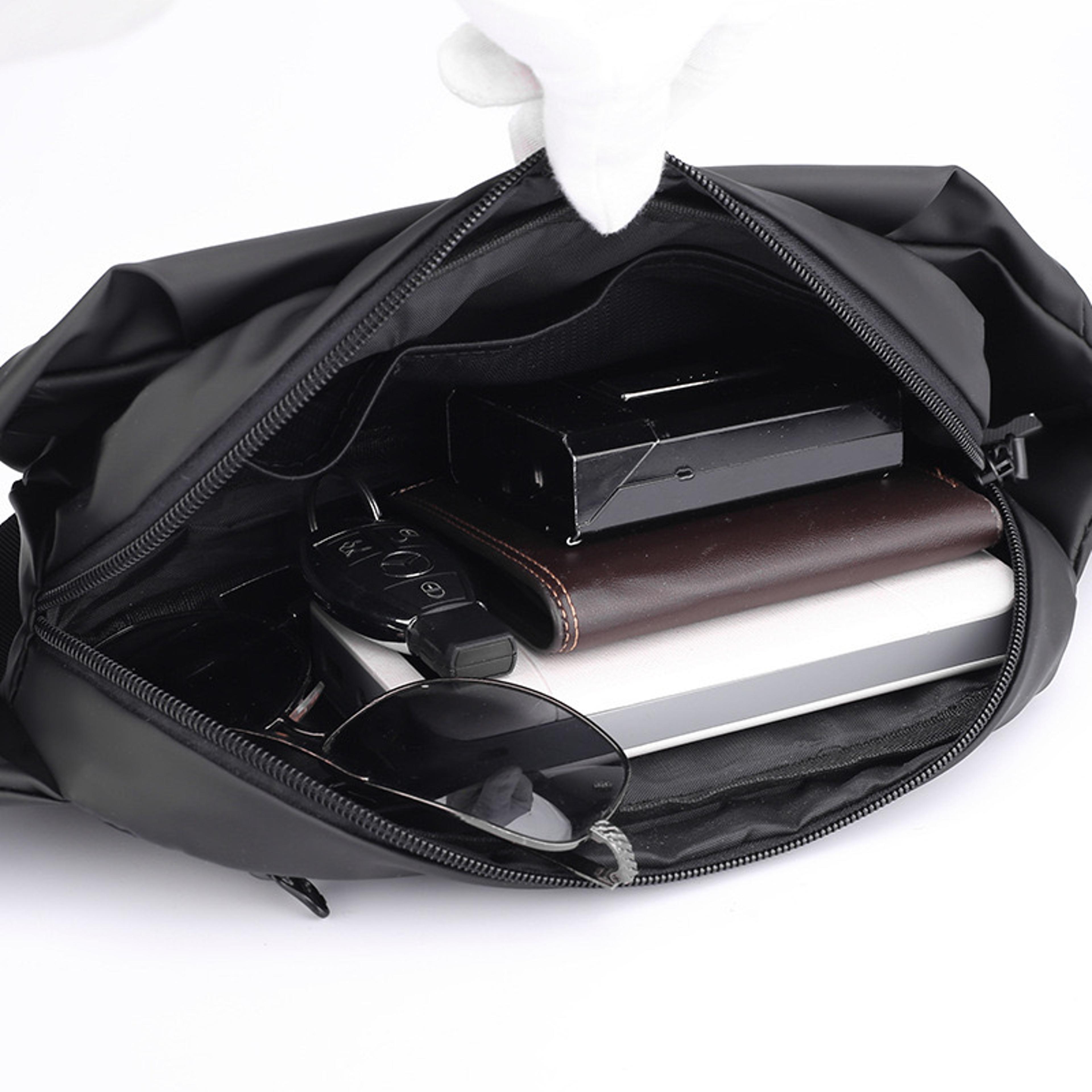 Waterproof Crossbody Chest Bag For Men Travel Sling Waist Bag 8