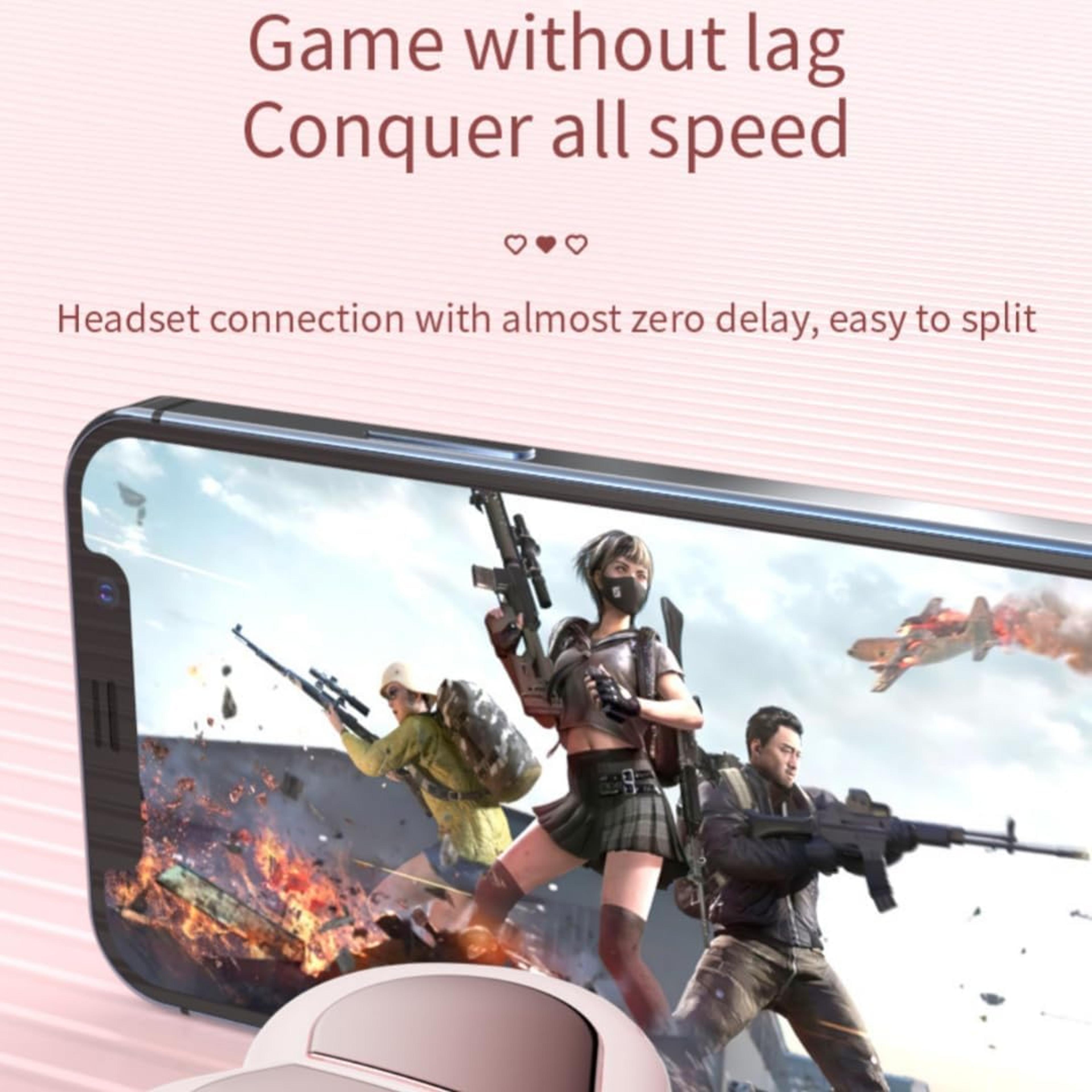 Heart Wireless Earbuds For Girls Cute Bluetooth Earbuds With HiFi Stereo  Touch Control 6