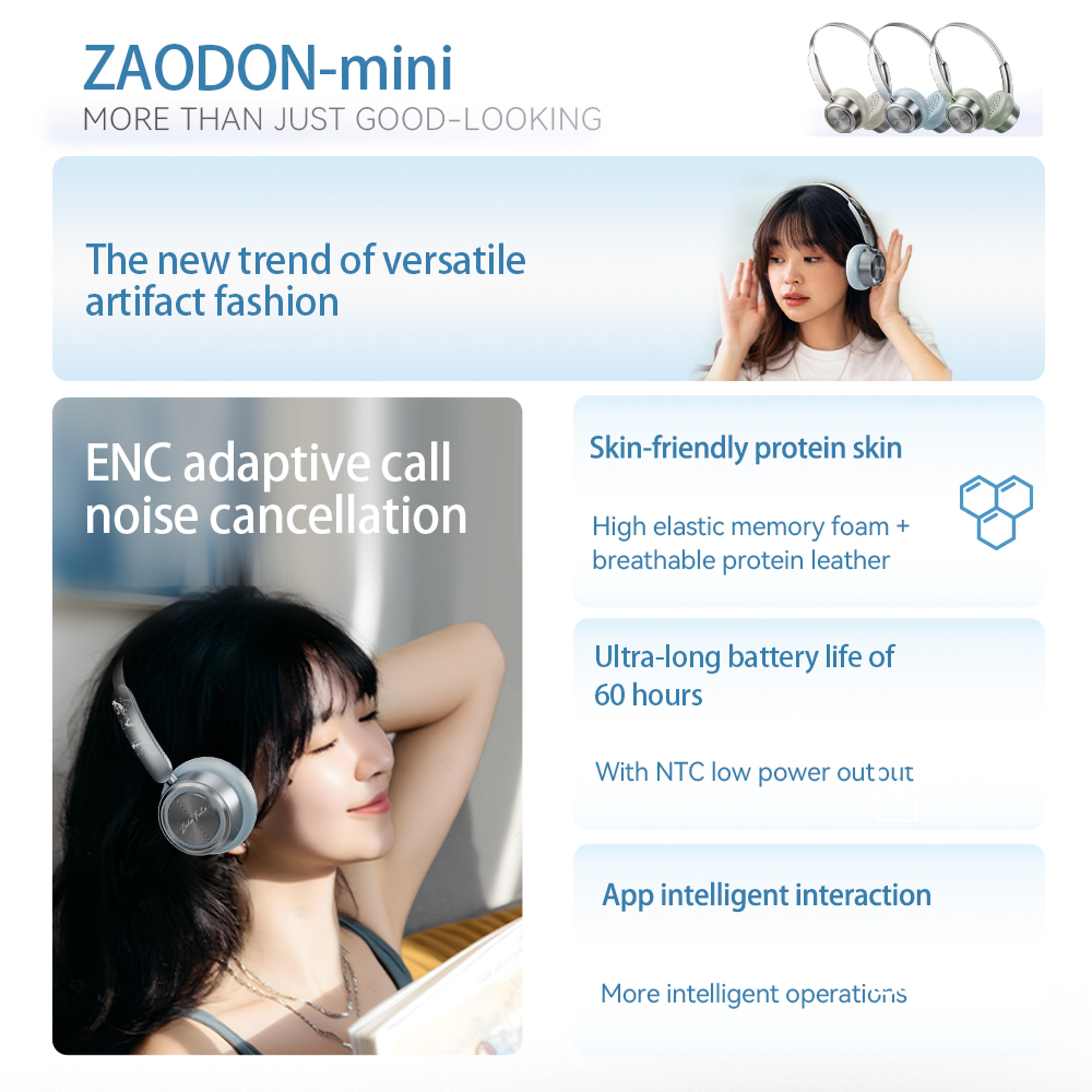 Ultra Light Wireless Earbuds With ENC Noise Cancelling 60H Playtime  Bluetooth For Gaming And Trave 4