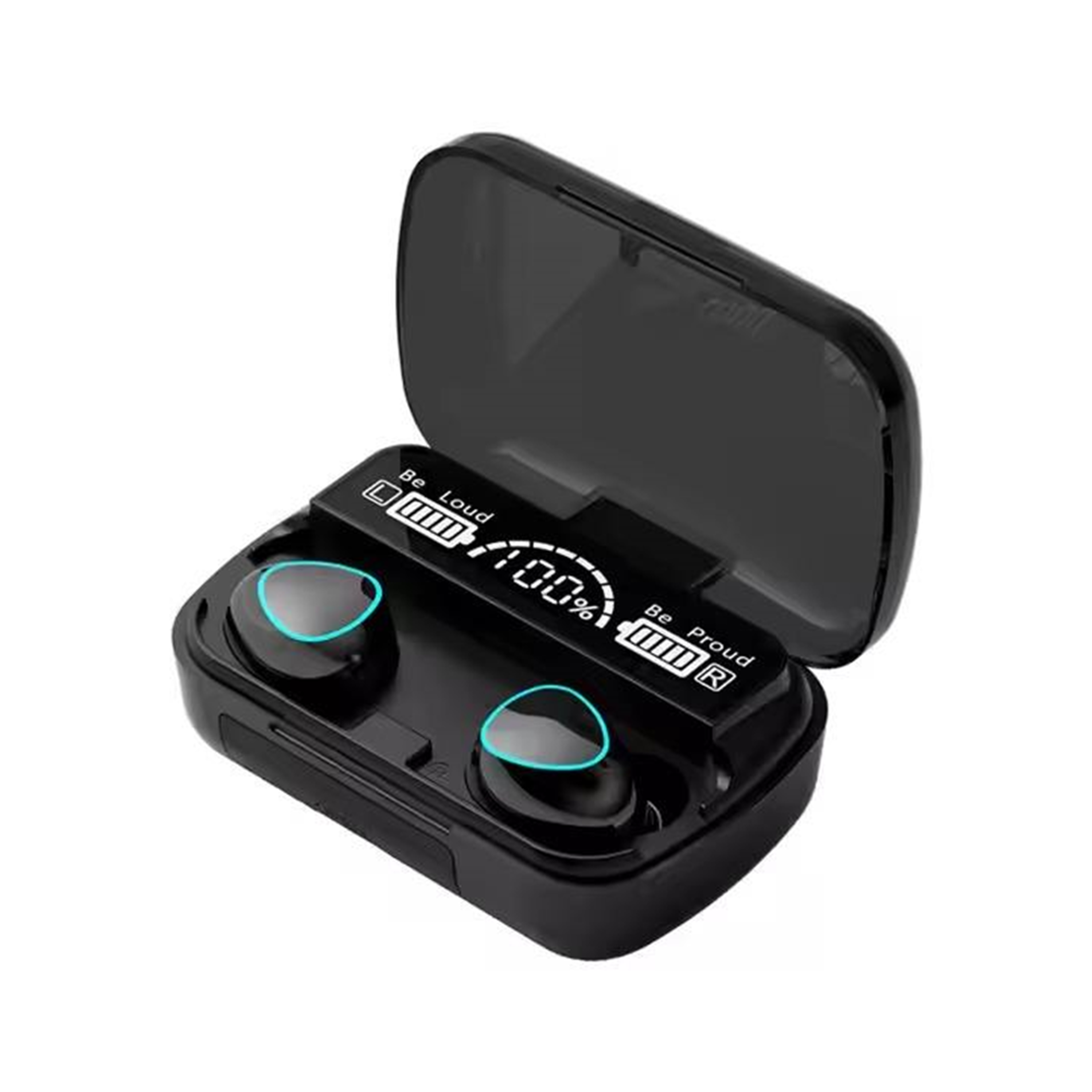 Wireless Earbuds Bluetooth 53 Sports  Gaming Headphones With Power Bank Charging Case 1