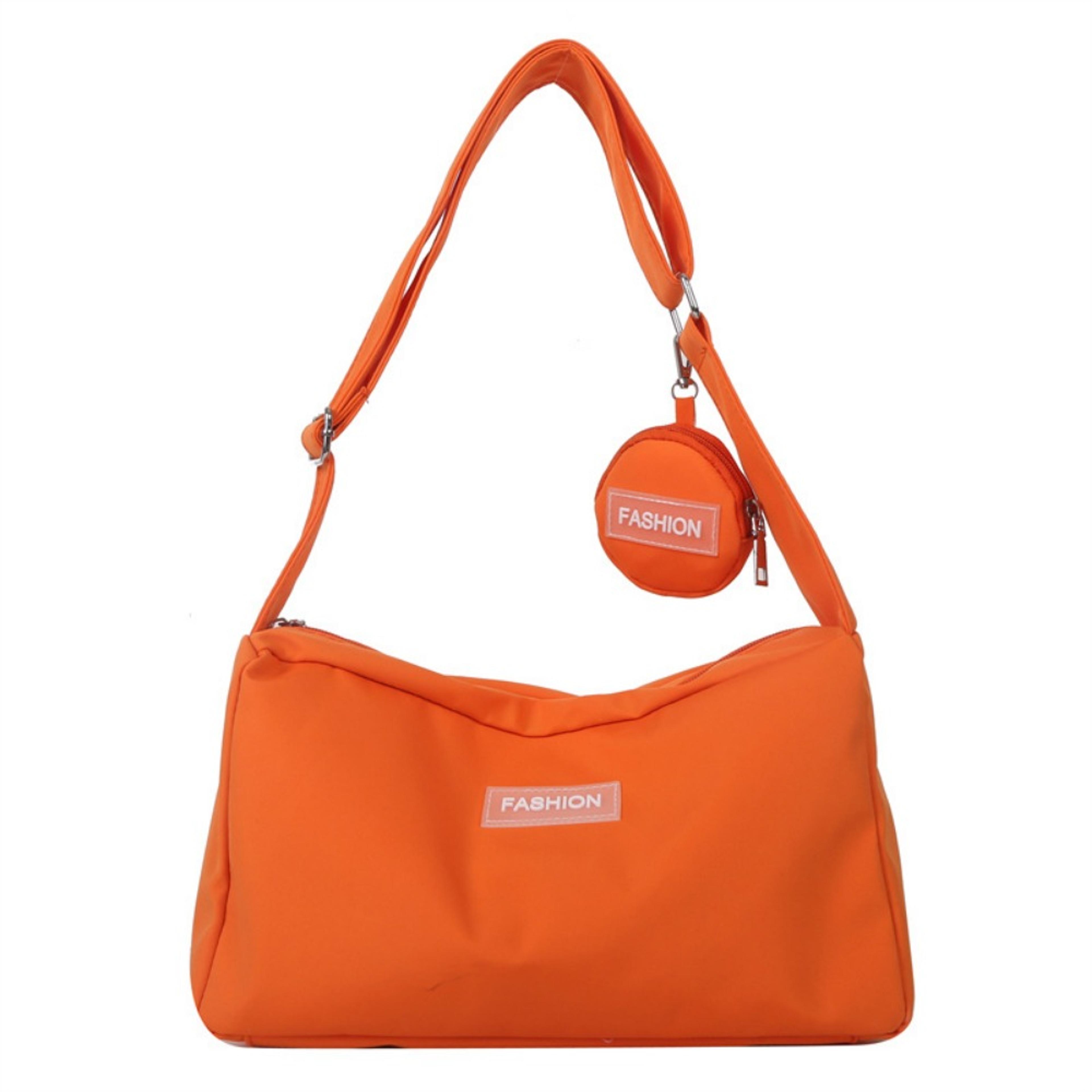 Korean Style Crossbody Bag Large Capacity Lightweight Oxford Everyday Shoulder Bag 3
