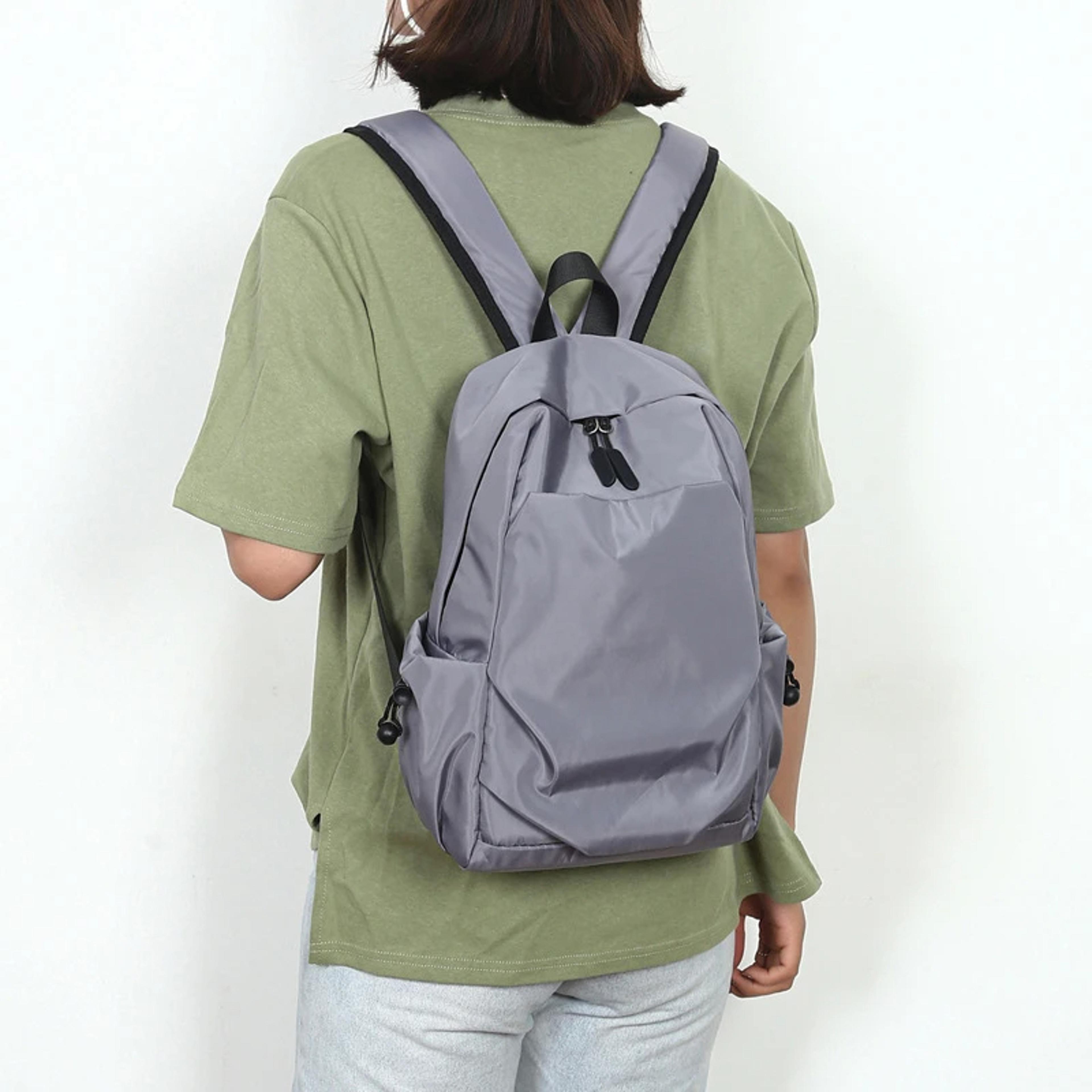 Back To School Backpack Mini Canvas Backpack For Men Small Travel Crossbody Daypack 4