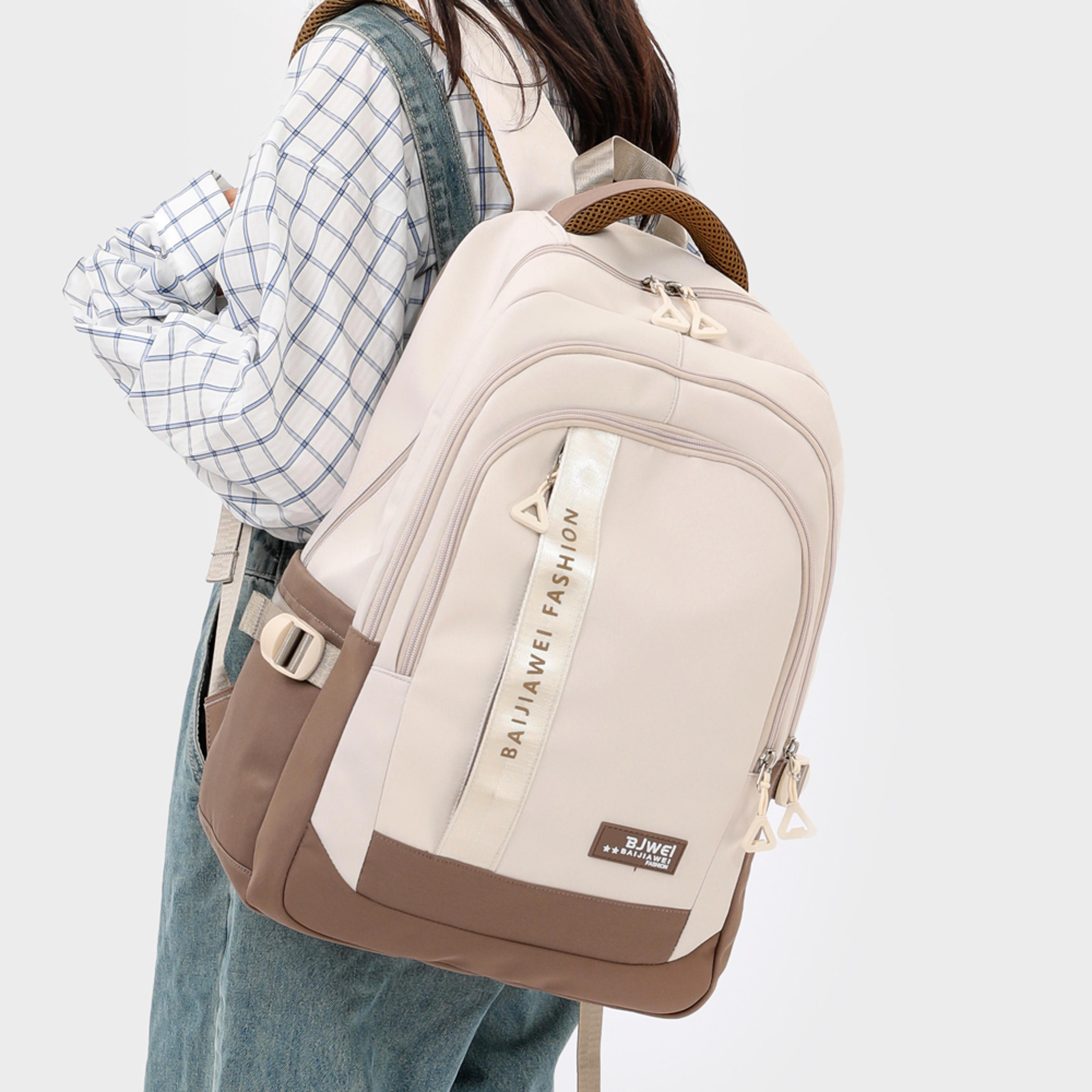 MultiPocket School Backpack For Teens  Adults Lightweight College Backpack With Organized Storage 5