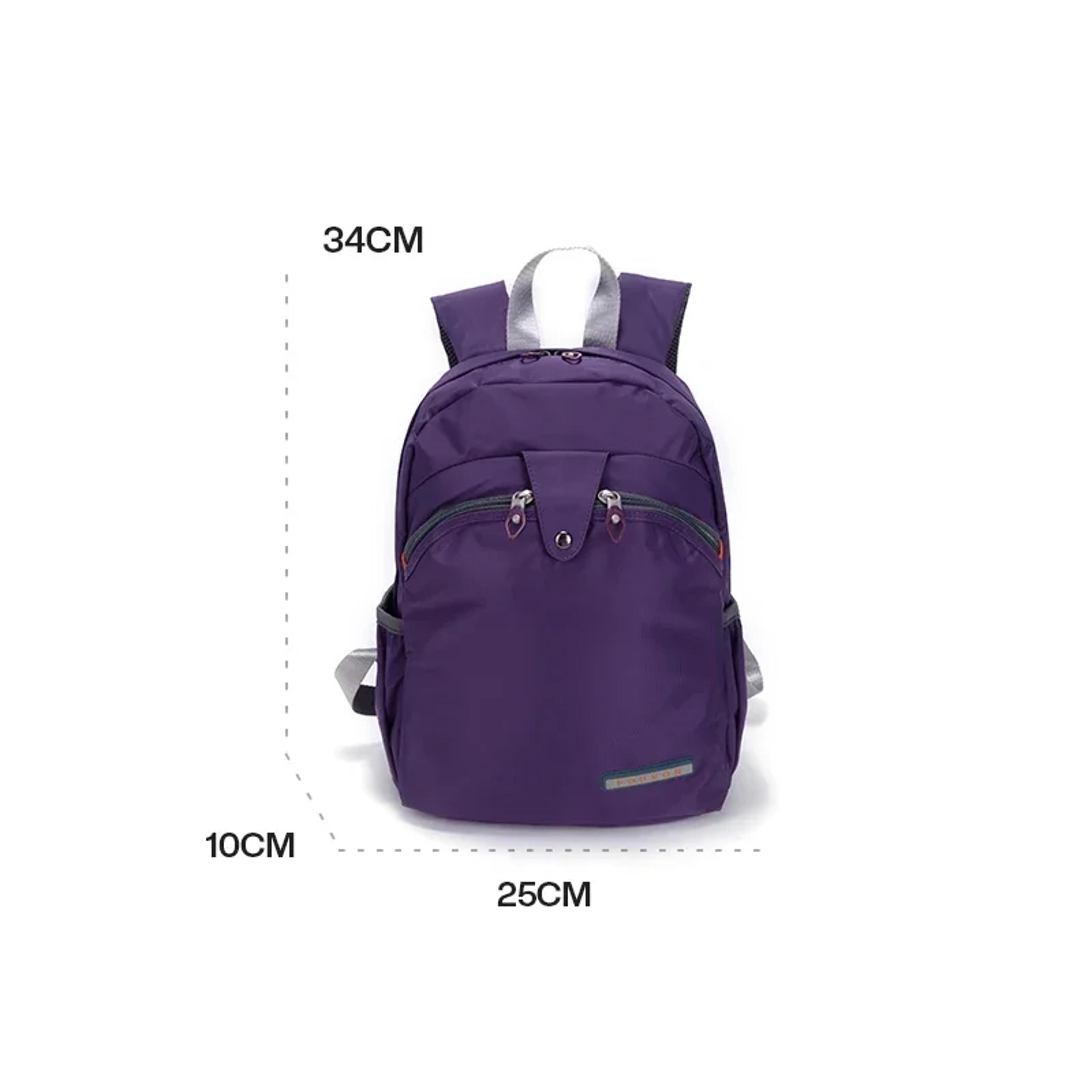 Womens Backpack Large Capacity Nylon Casual Travel  School Backpack 2