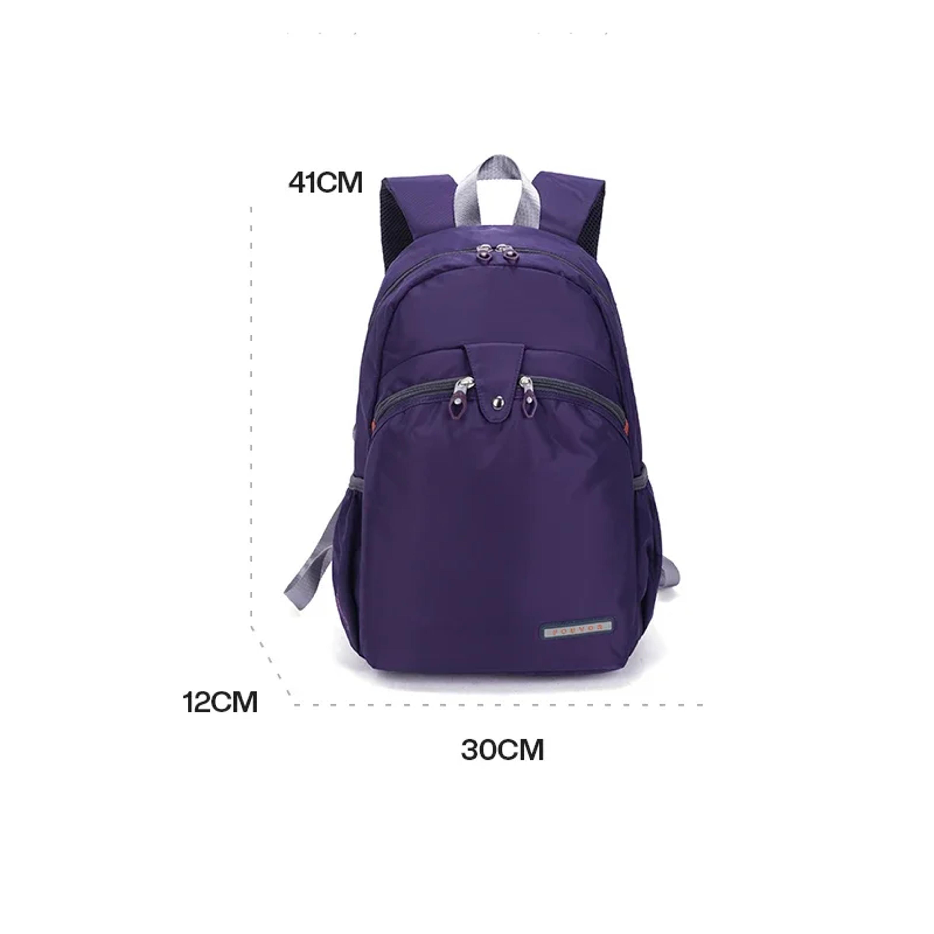 Womens Backpack Large Capacity Nylon Casual Travel  School Backpack 7