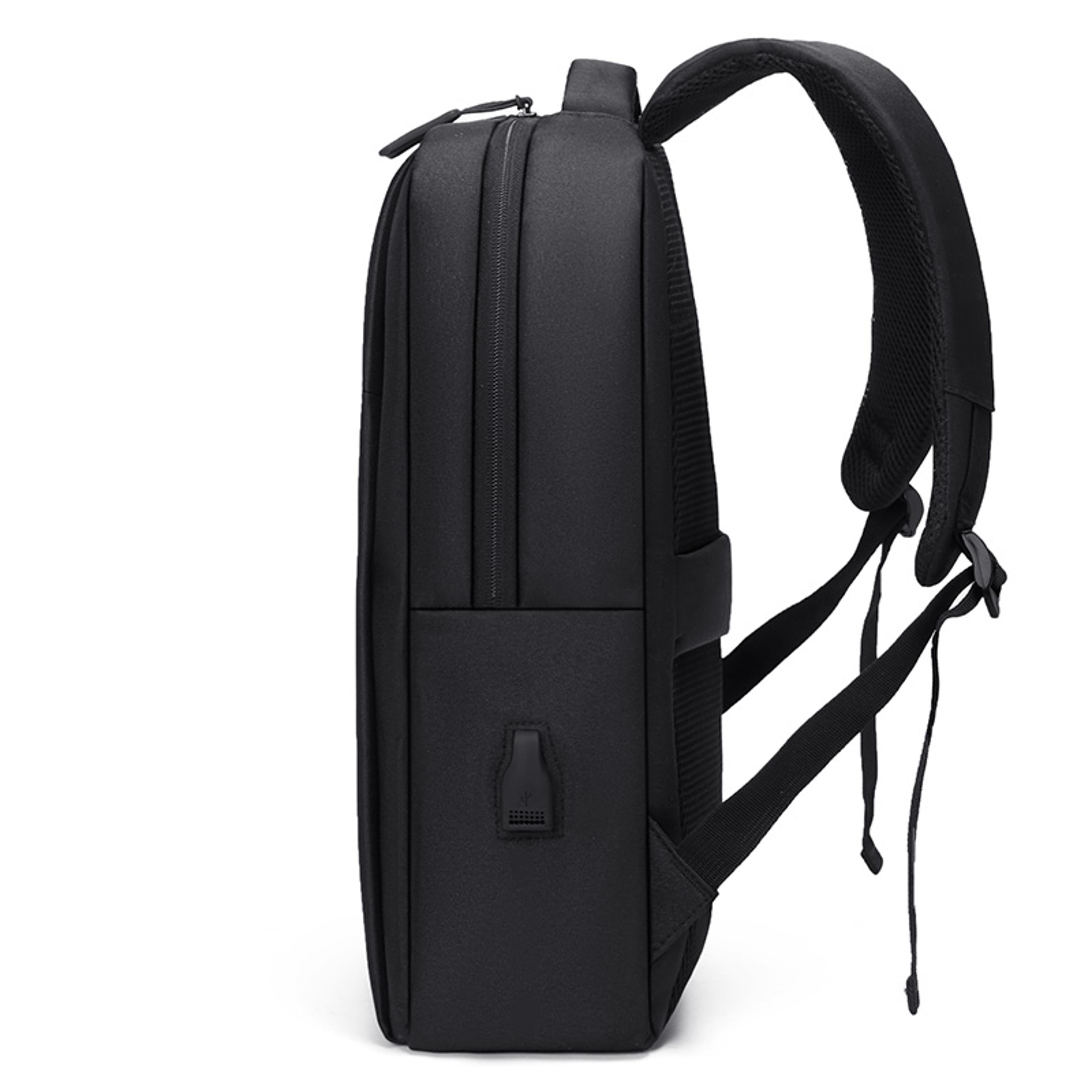 Business Laptop Backpack For Laptops With USB Charging Waterproof Travel  Work Backpack 3