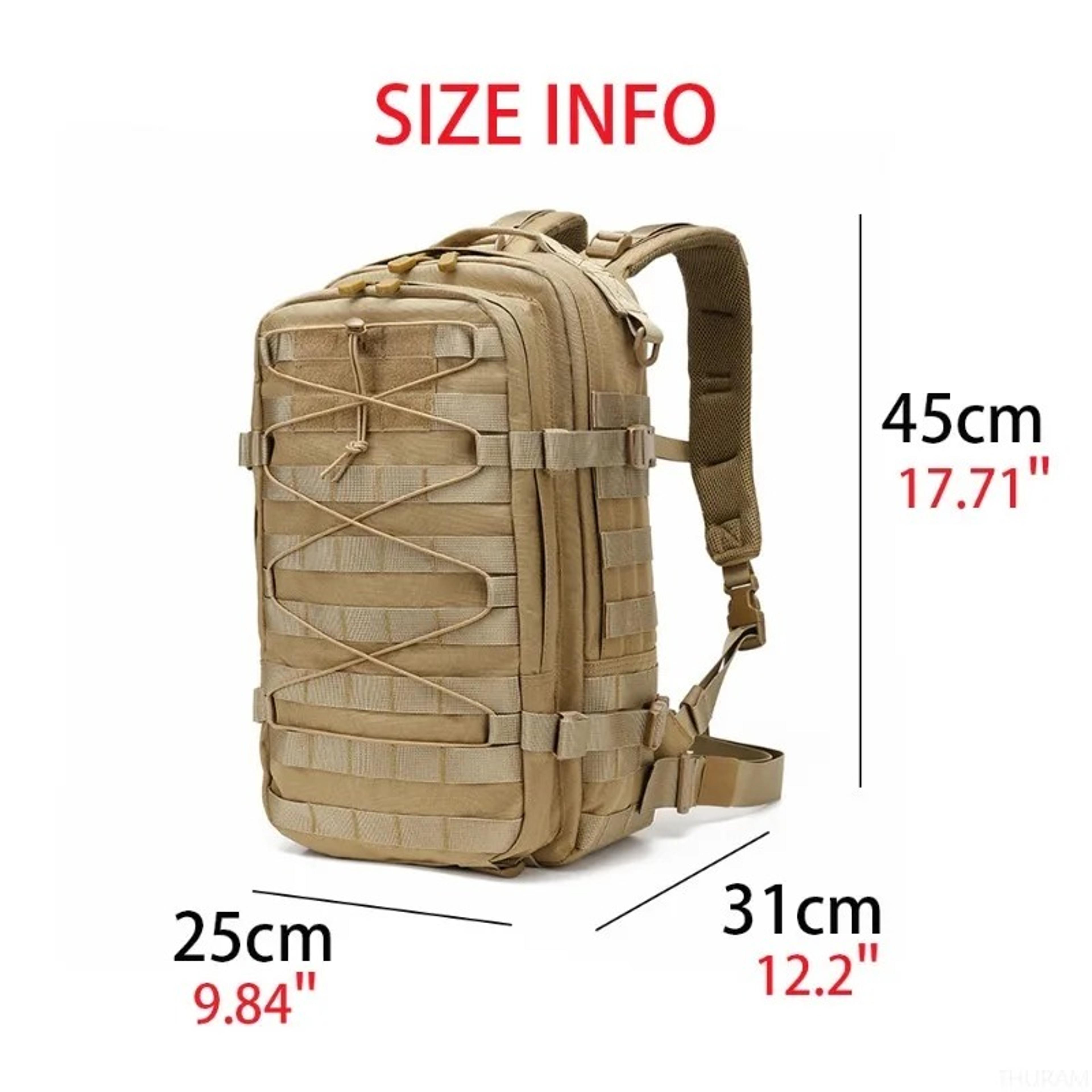 Hiking Backpack Tactical Camping Backpack For Travel Work Hunting  Outdoor Sports 9