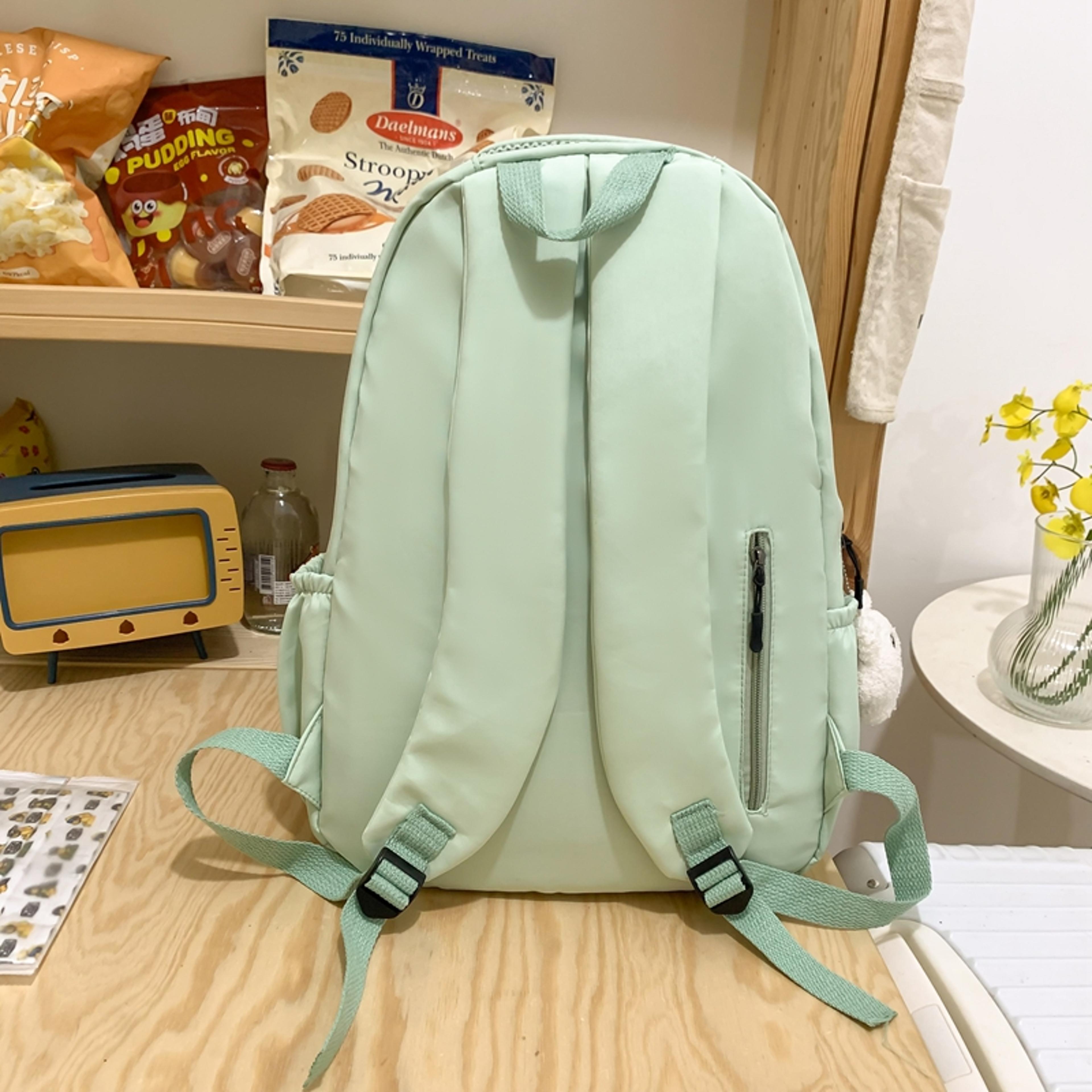 Lightweight School Backpack For Girls Multi Pocket Nylon Backpack Back To School Backpack 6