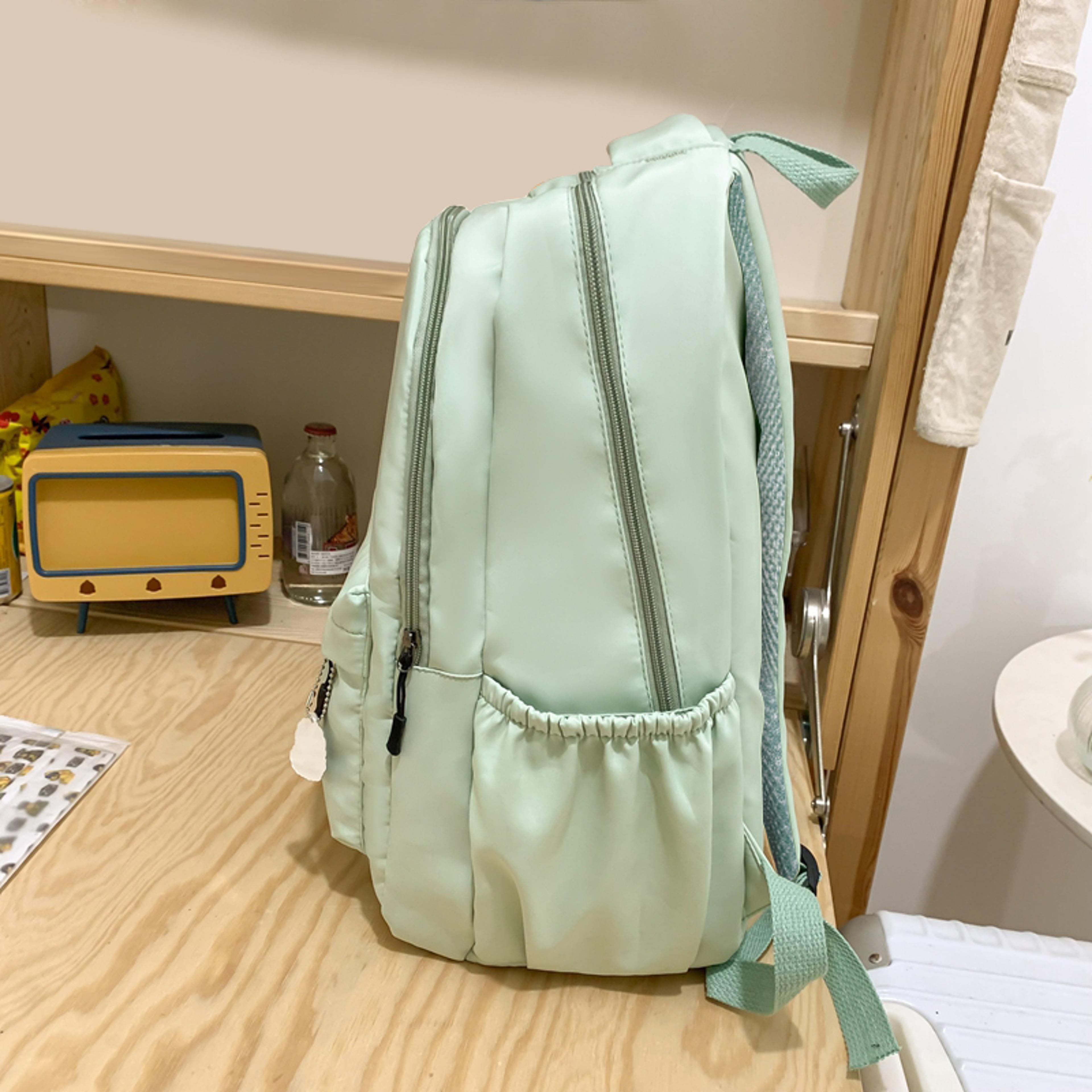 Lightweight School Backpack For Girls Multi Pocket Nylon Backpack Back To School Backpack 7