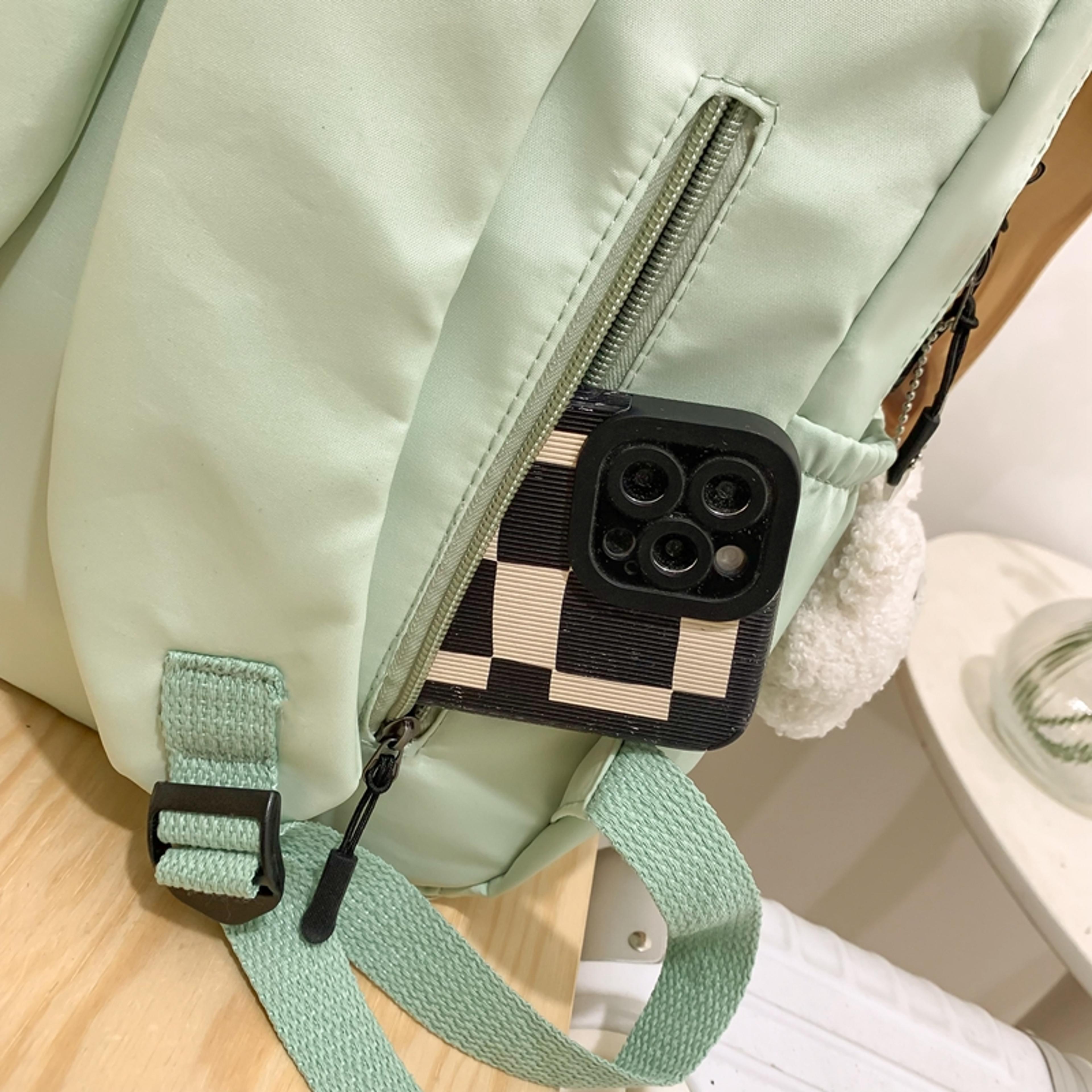 Lightweight School Backpack For Girls Multi Pocket Nylon Backpack Back To School Backpack 8